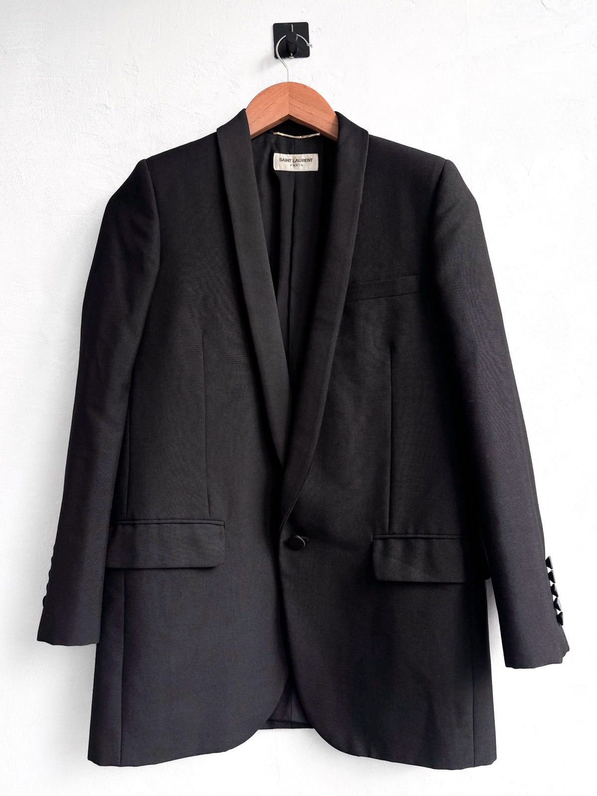 Saint Laurent Paris Saint Laurent Paris 2013 Le Smoking Jacket Size US S / EU 44-46 / 1 - 1 Thumbnail