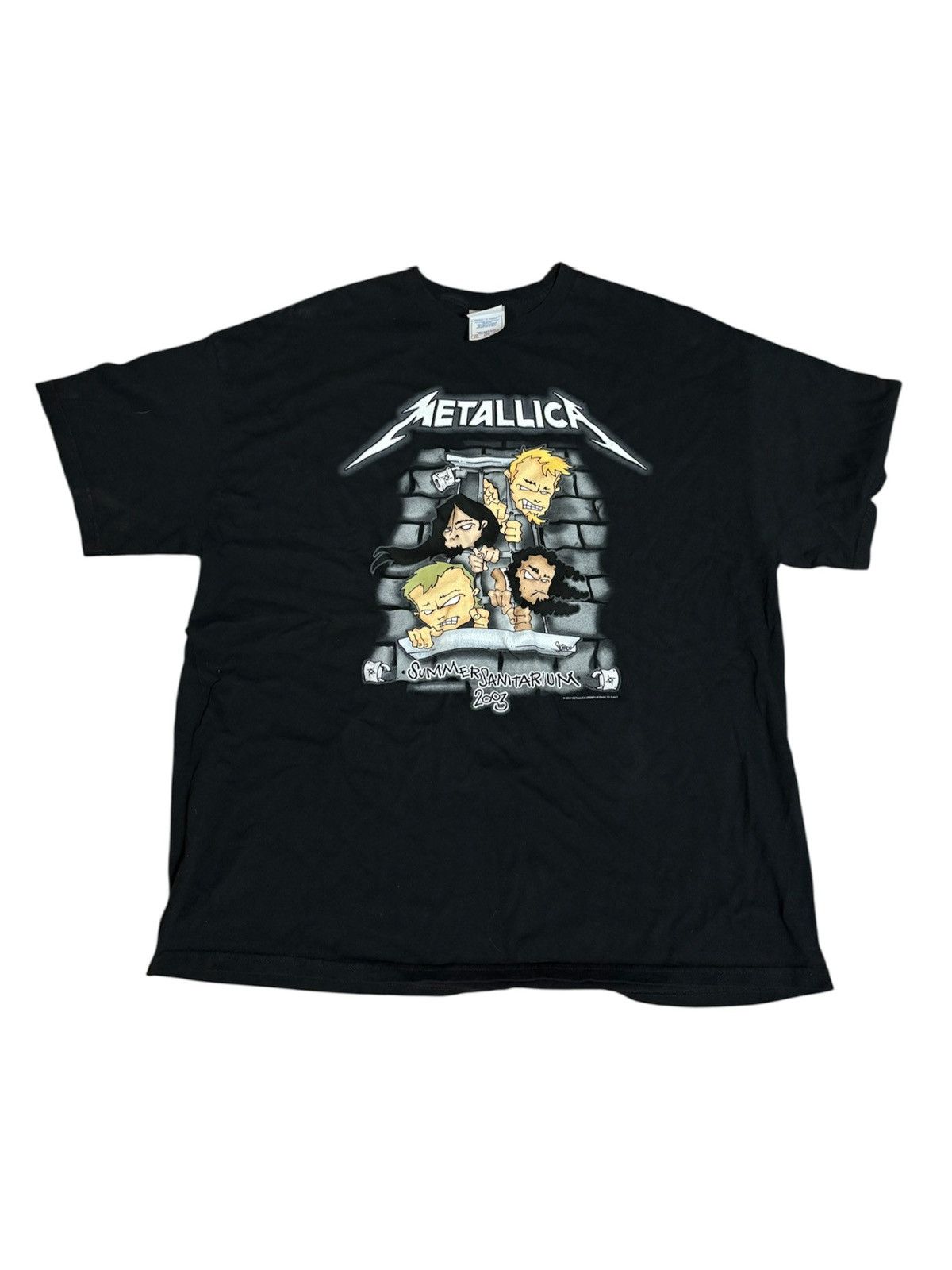 Vintage 2003 Metallica T shirt Size US XXL / EU 58 / 5 - 1 Thumbnail