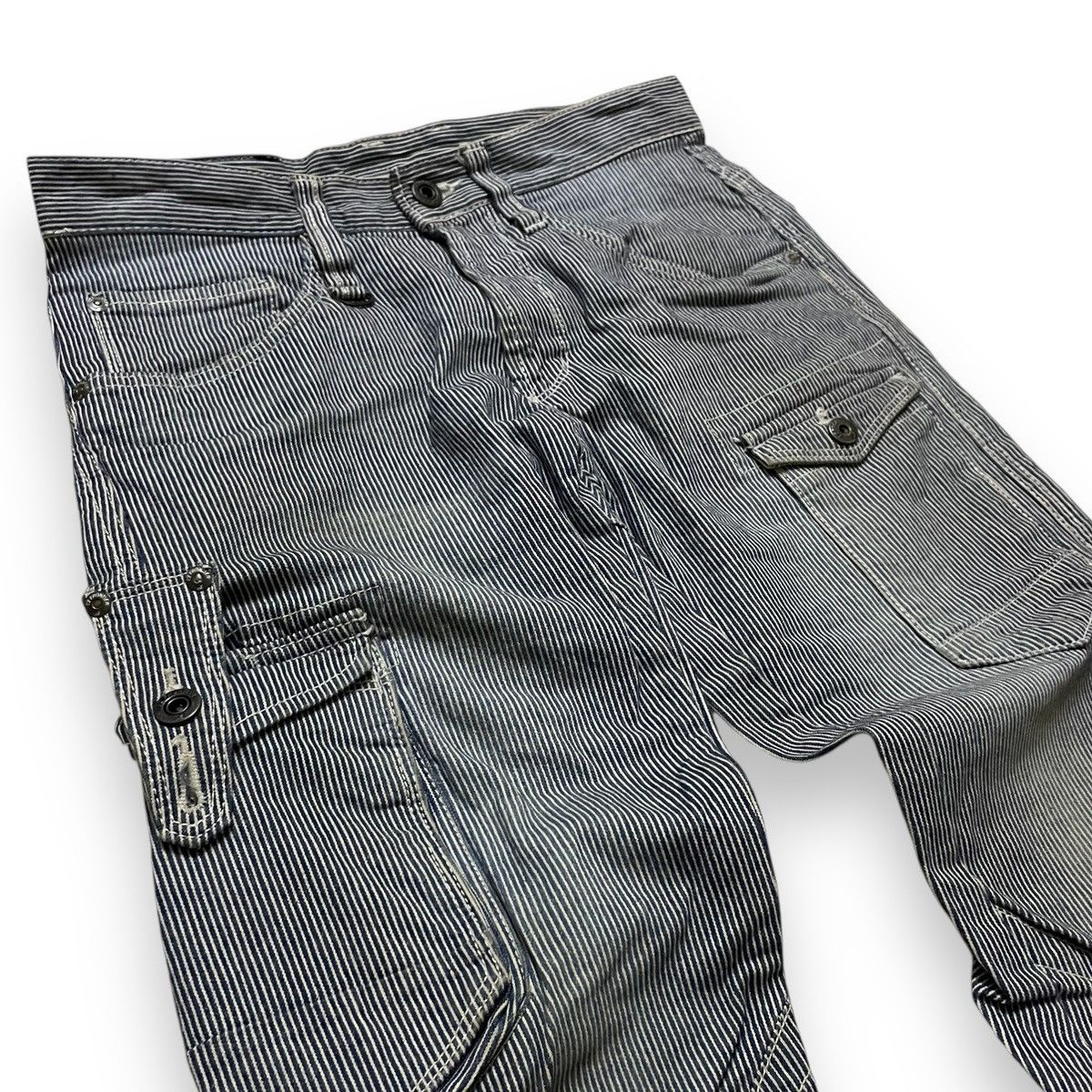 Japanese Brand ORIGINAL TACTICAL POCKET STRIPE l'FRONTIER (28×40) Size US 28 / EU 44 - 4 Thumbnail
