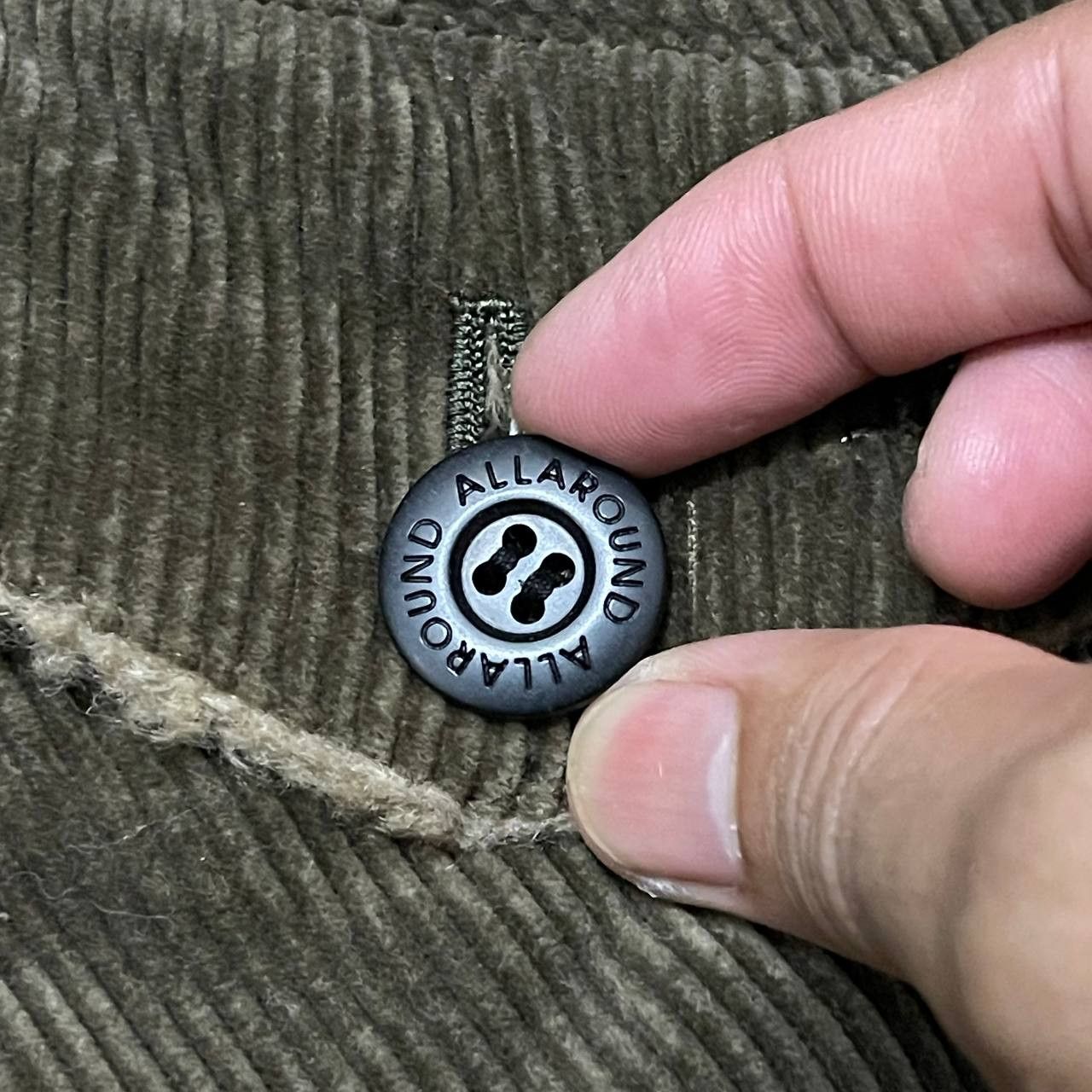 45rpm Vintage Allaround Corduroy Zipper Jacket Size US L / EU 52-54 / 3 - 6 Thumbnail