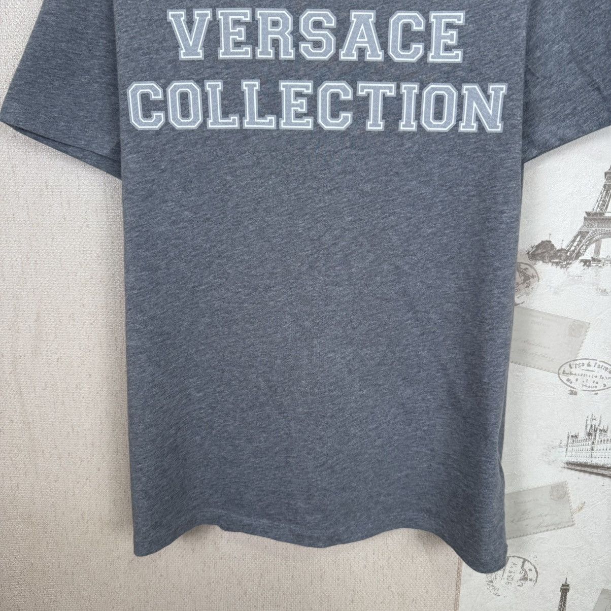 Versace Versace Collection T shirt College Grey Luxury Sz L Size US L / EU 52-54 / 3 - 8 Thumbnail