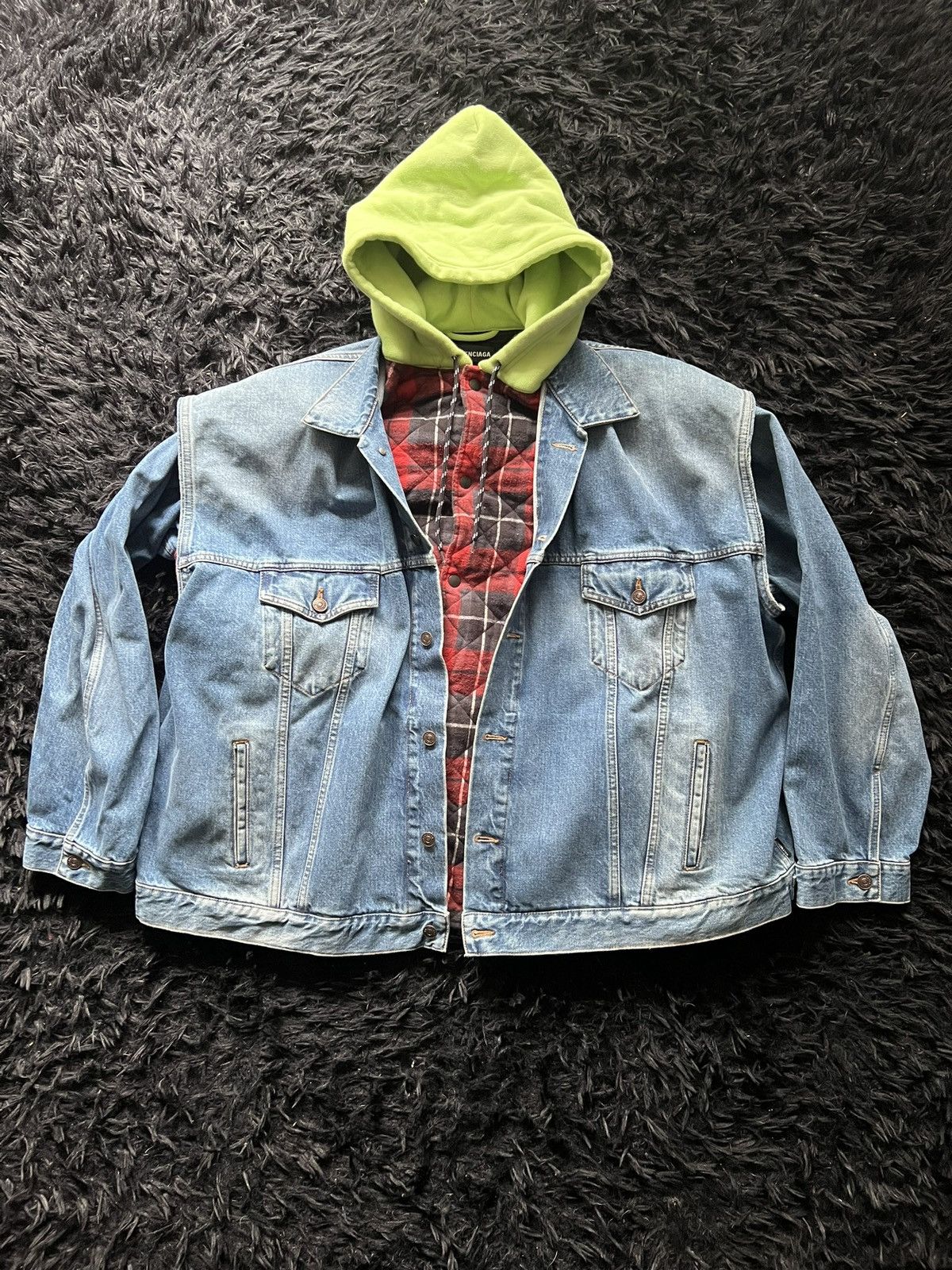 Balenciaga Padded Gilet Jacket Fall 2018 Size US S / EU 44-46 / 1 - 2 Thumbnail