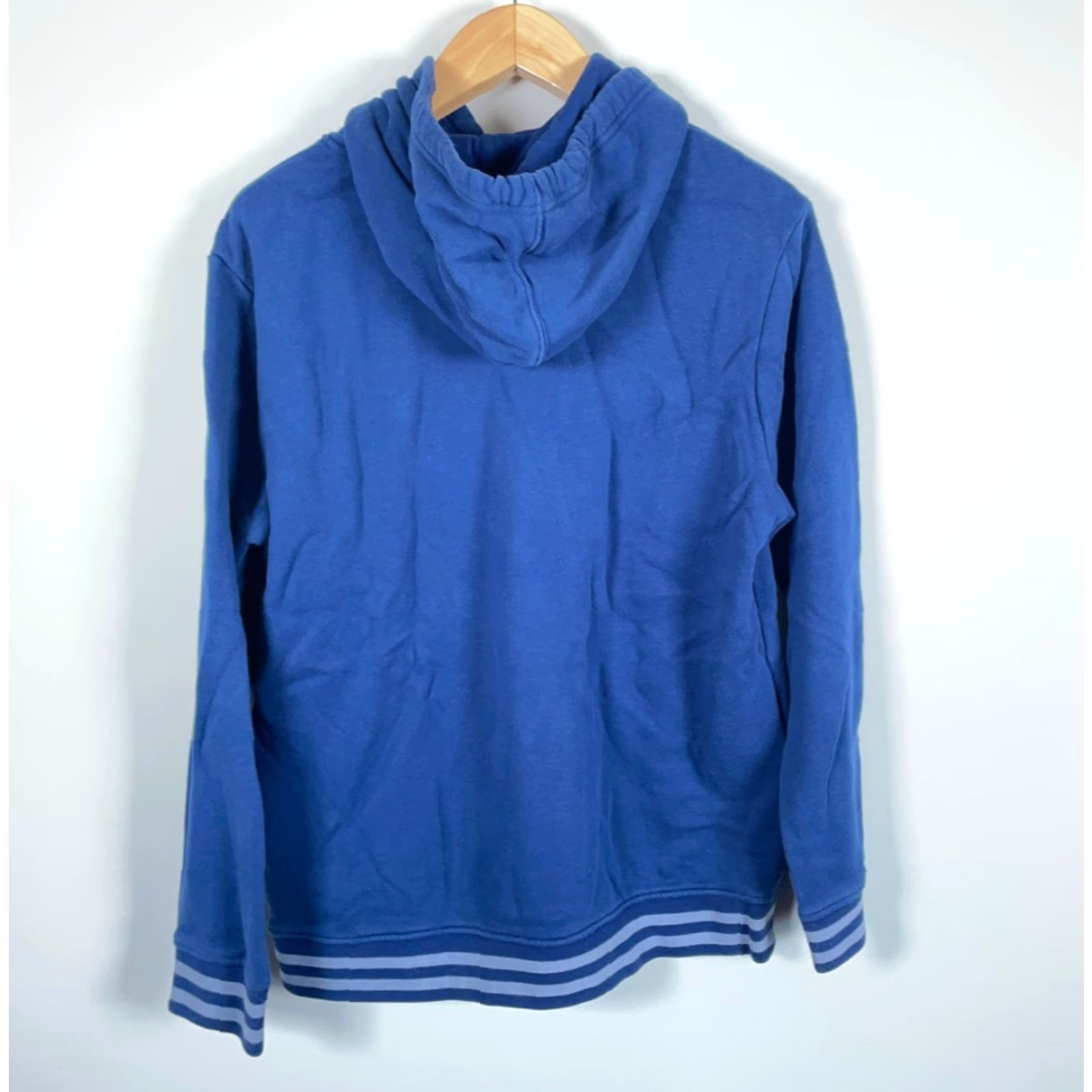 Hurley Hurley Hoodie Men Large Blue Spell Out Pullover Drawstring Sweatshirt Y2K Vintage Graphic Print Pocket Logo Crew Neck Size US L / EU 52-54 / 3 - 2 Thumbnail