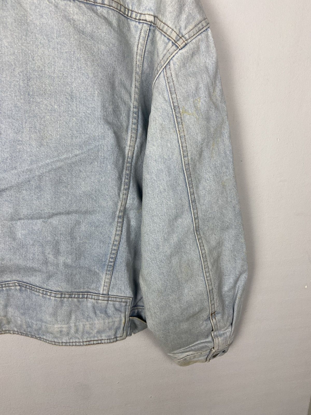 Levi's Vintage Clothing VINTAGE 80s LEVIS ALASKA WASHSTONE KING OF RIVER DENIM Size US L / EU 52-54 / 3 - 15 Thumbnail