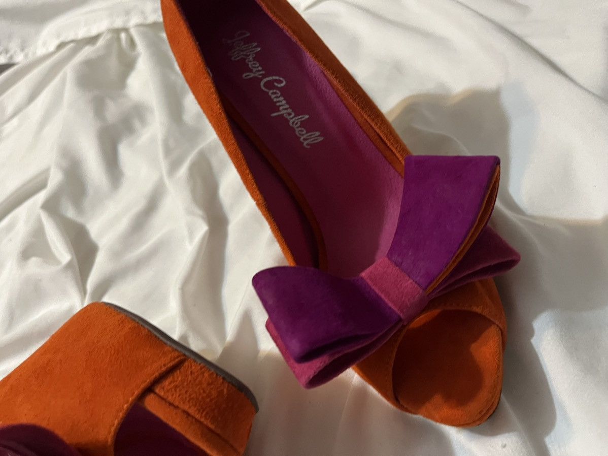 Jeffrey Campbell chic 70s/80s block heel Size US 7 / IT 37 - 7 Thumbnail