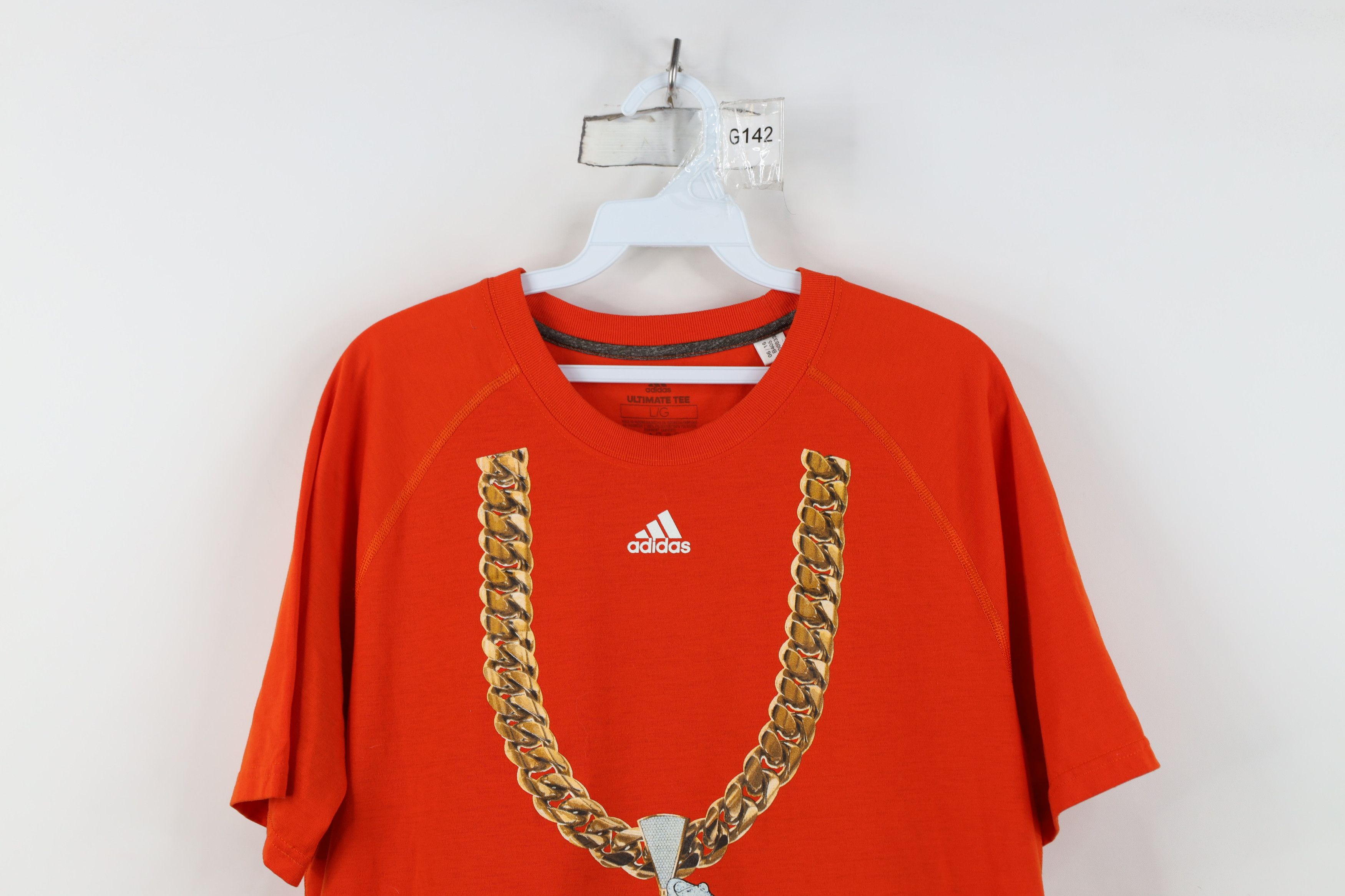 Adidas Adidas Miami Hurricanes Football Turnover Chain T-Shirt Size US L / EU 52-54 / 3 - 2 Thumbnail