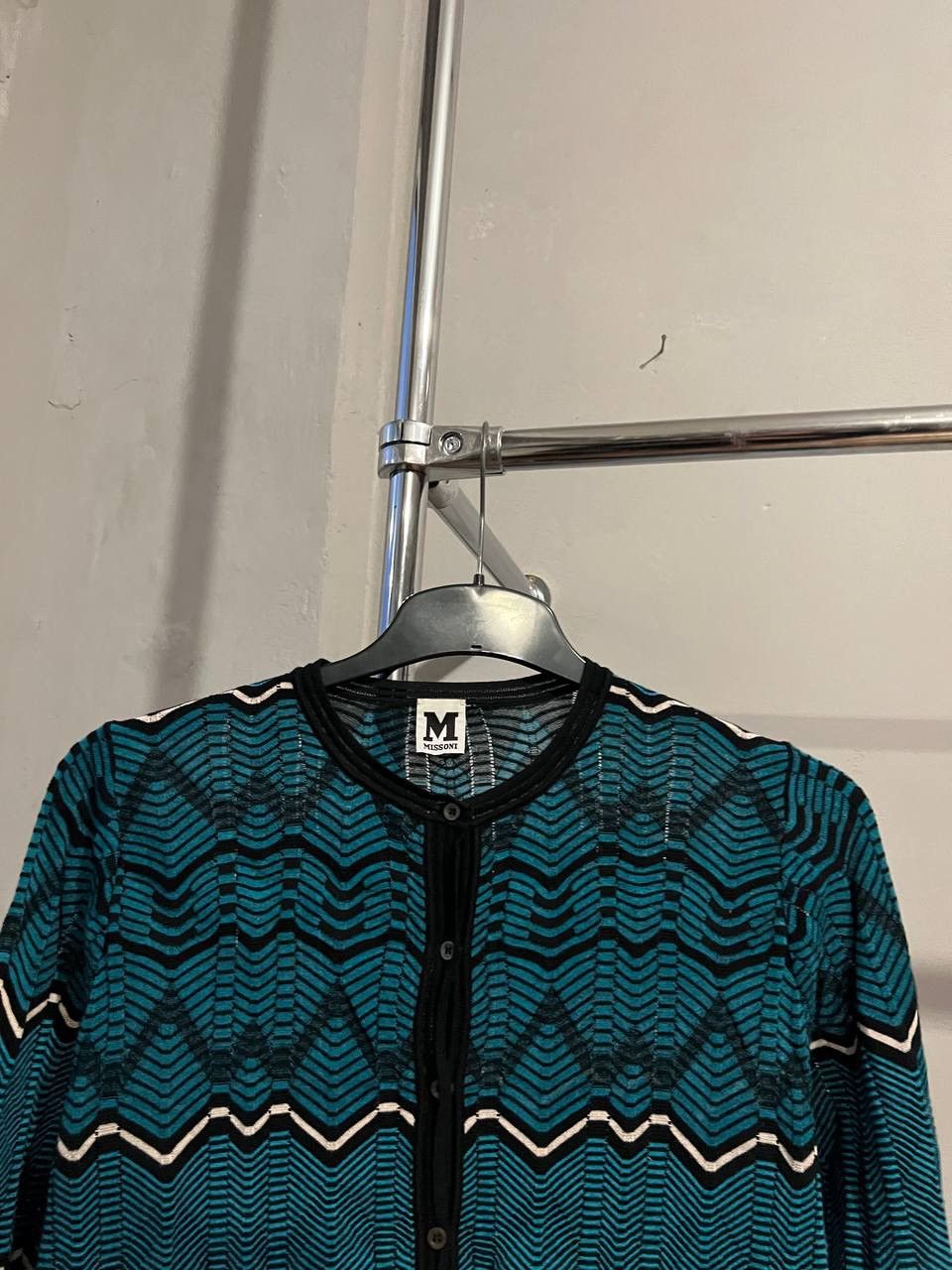 Missoni MISSONI WOMEN ABSTRACT CLASSIC BUTTON CARDIGAN RARE SIZE 44 Size M / US 6-8 / IT 42-44 - 3 Thumbnail