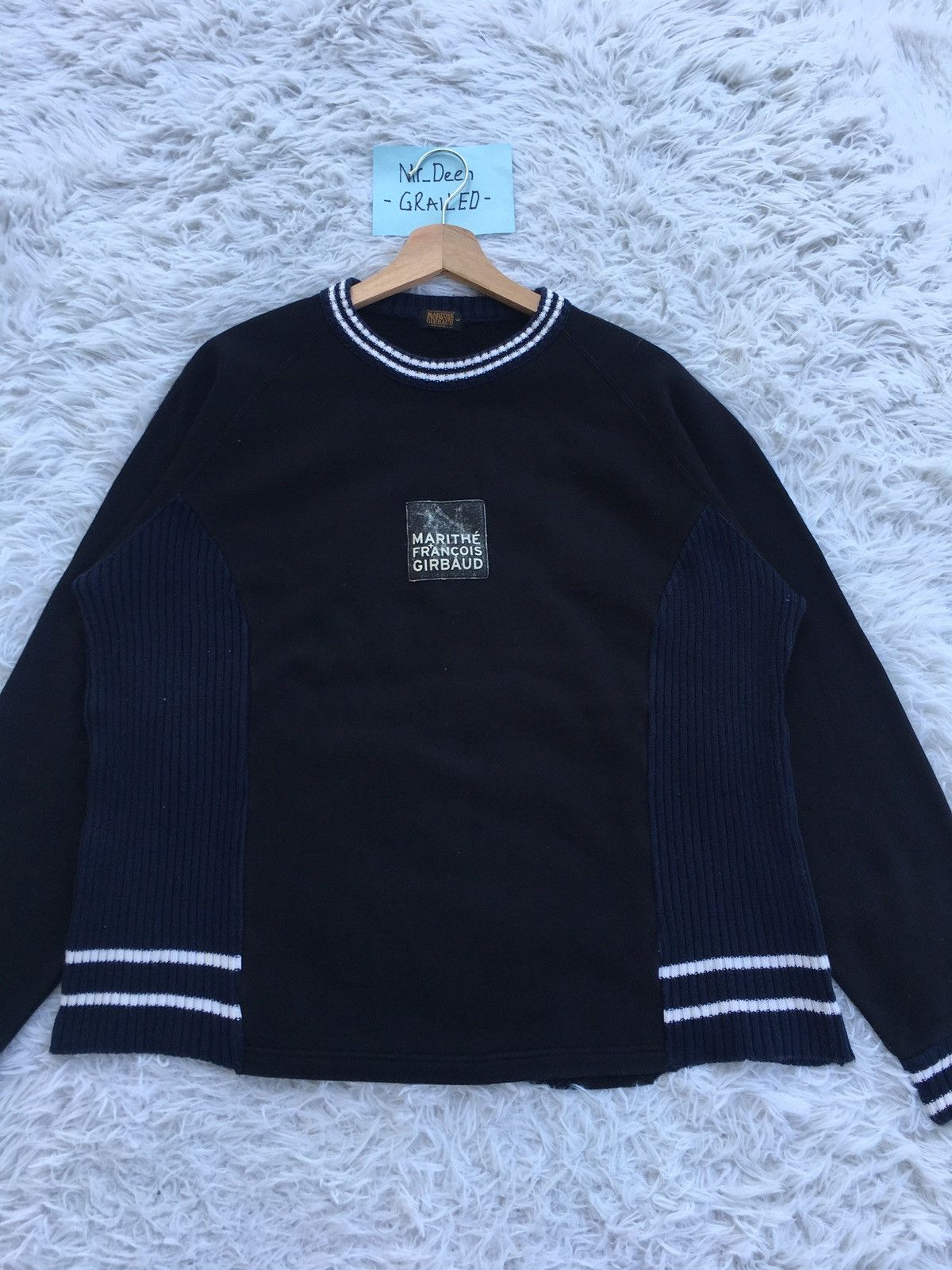 Marithe + Francois Girbaud Rare Vintage Marithe Francois Girbaud Sweater Size US L / EU 52-54 / 3 - 1 Thumbnail
