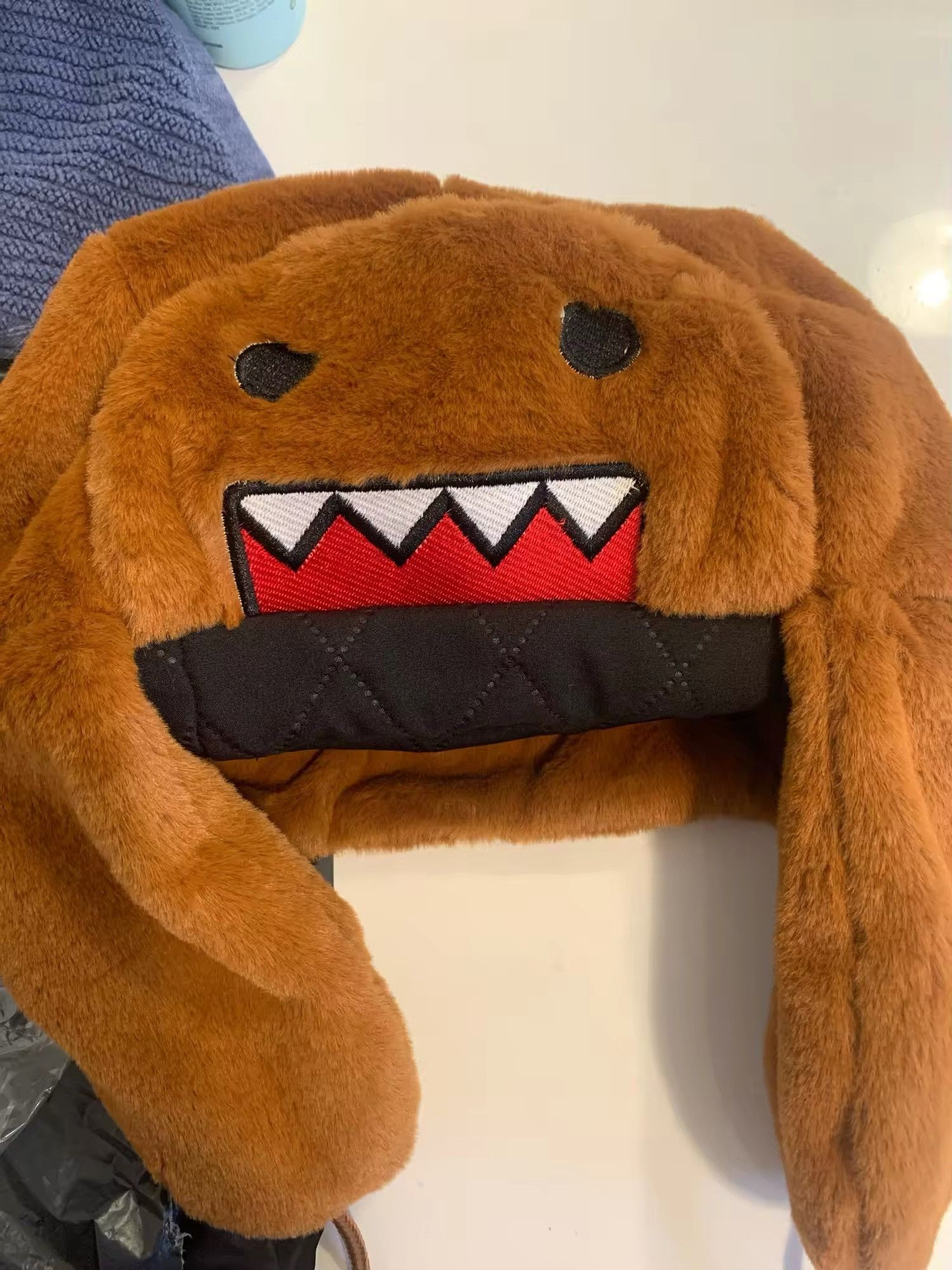 Japanese Brand Avant garde Domo Kun Winter Plush Hat Size ONE SIZE - 6 Thumbnail