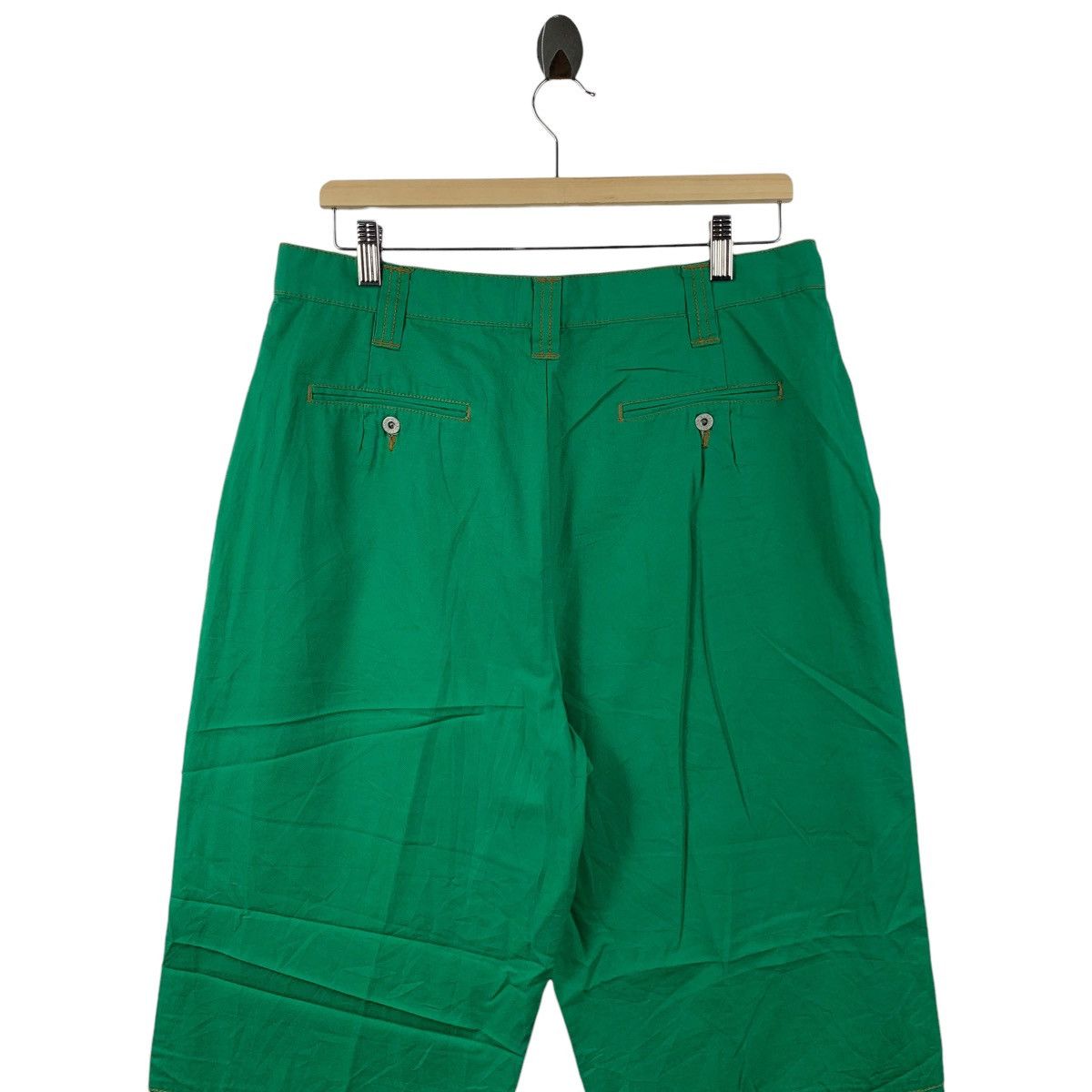 Japanese Brand × Nigel Cabourn NIGEL CABOURN Green baggy colour jeans Size US 33 - 14 Thumbnail