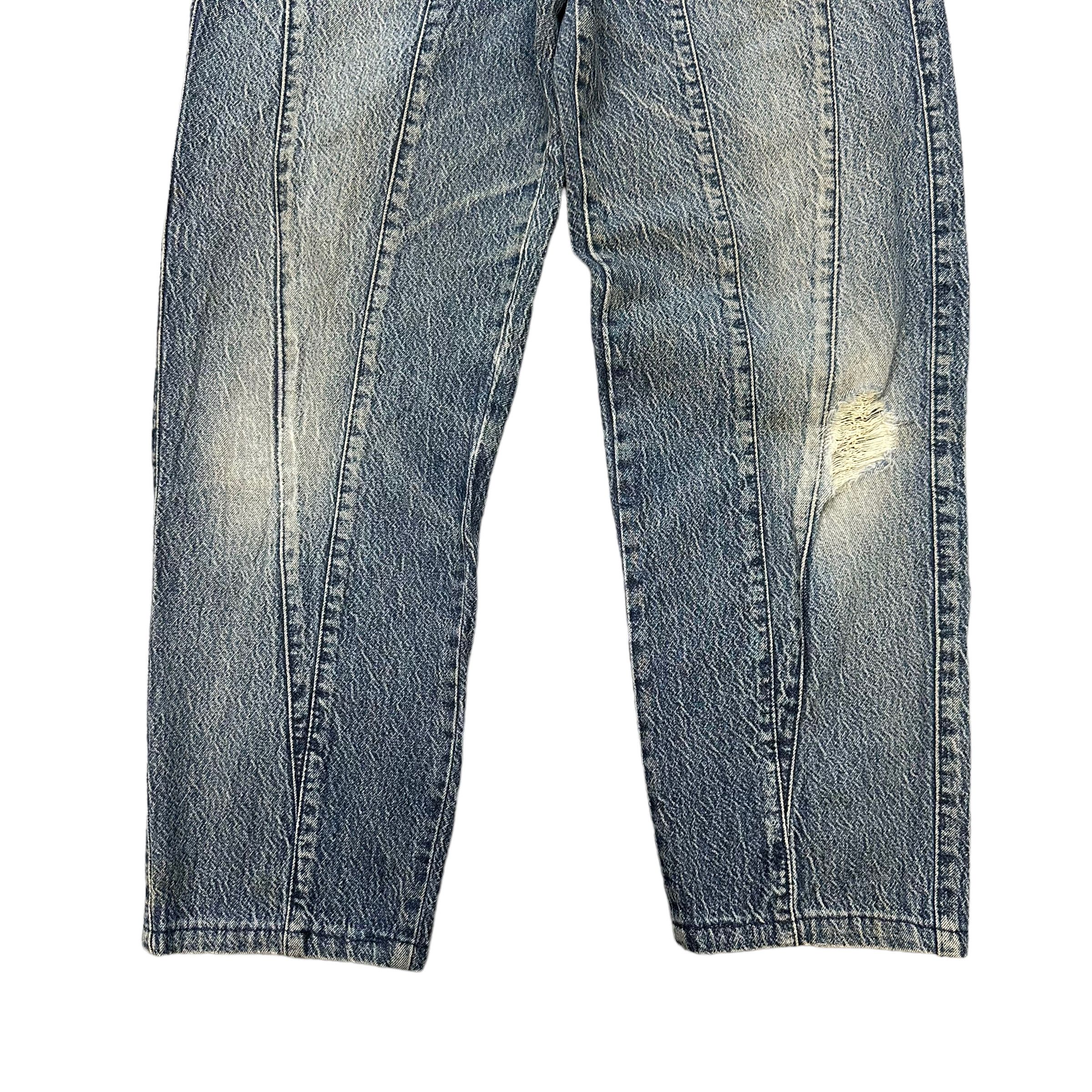 Edwin EDWIN NICE DESIGN WASHED DENIM PANTS #7800-177 Size US 28 / EU 44 - 7 Thumbnail