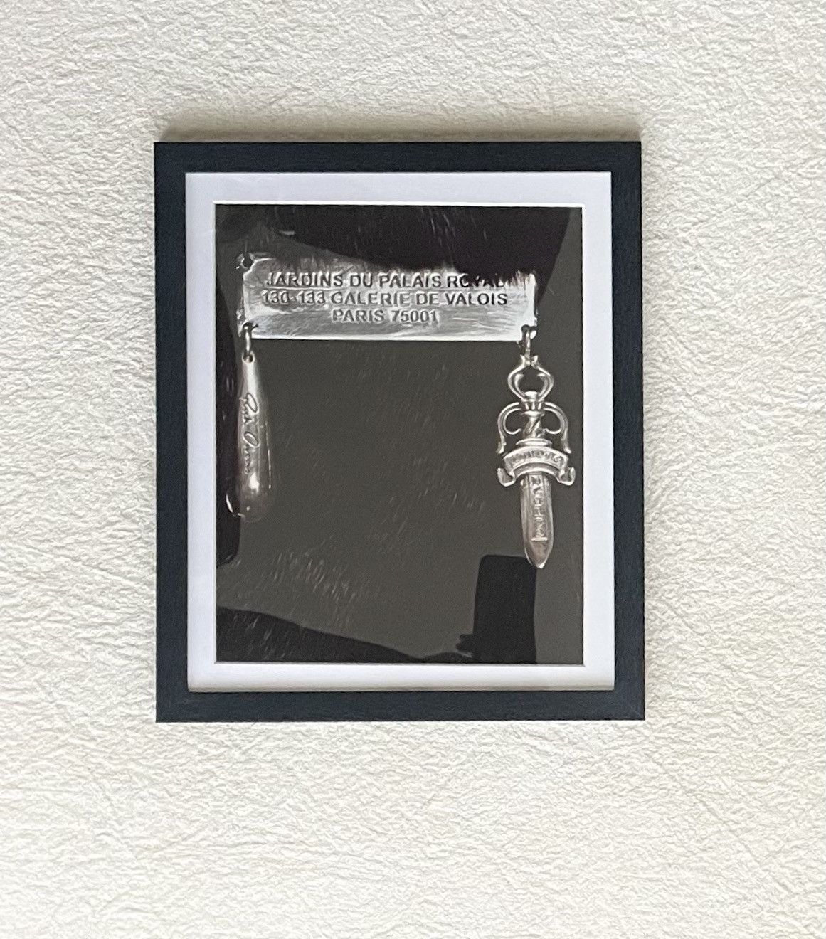 Chrome Hearts × Rick Owens × Vintage Chrome Hearts Rick Owens embroidered 9x11 Framed poster Size ONE SIZE - 1 Thumbnail