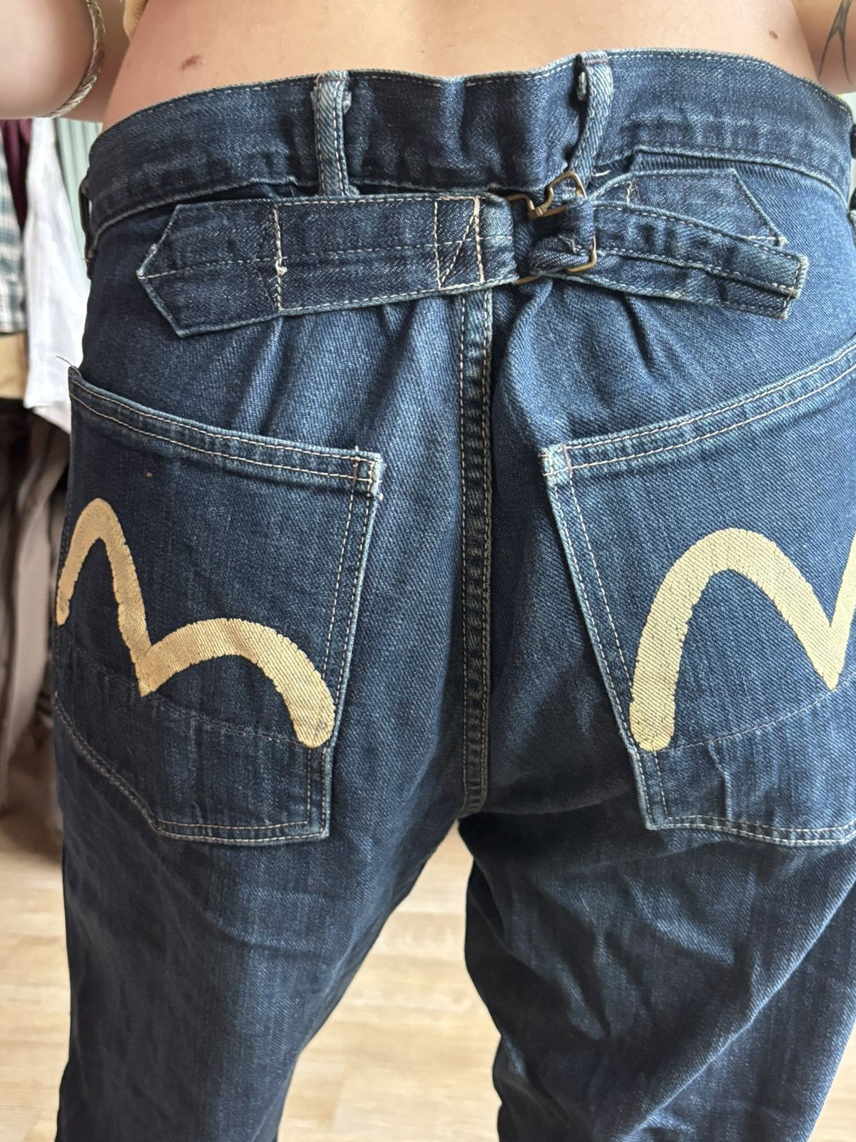 Evisu Evisu pants with adjustable straps Size US 32 / EU 48 - 6 Thumbnail