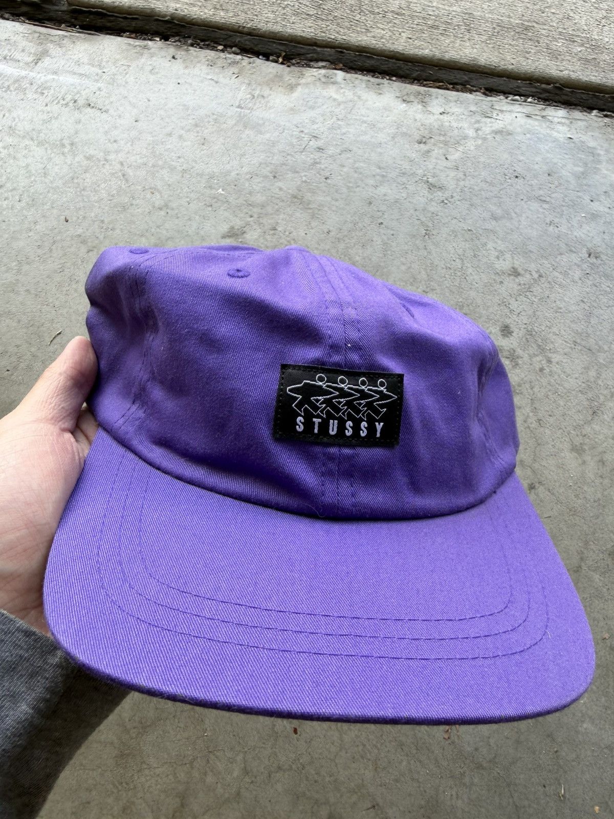 Stussy Purple Stussy Surfman Hat Size ONE SIZE - 1 Thumbnail