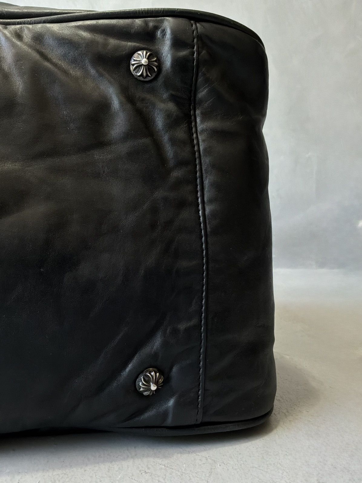 Chrome Hearts 90s Chrome Hearts - Cross Patch & Embellished 925 Bowler Bag Size ONE SIZE - 14 Thumbnail
