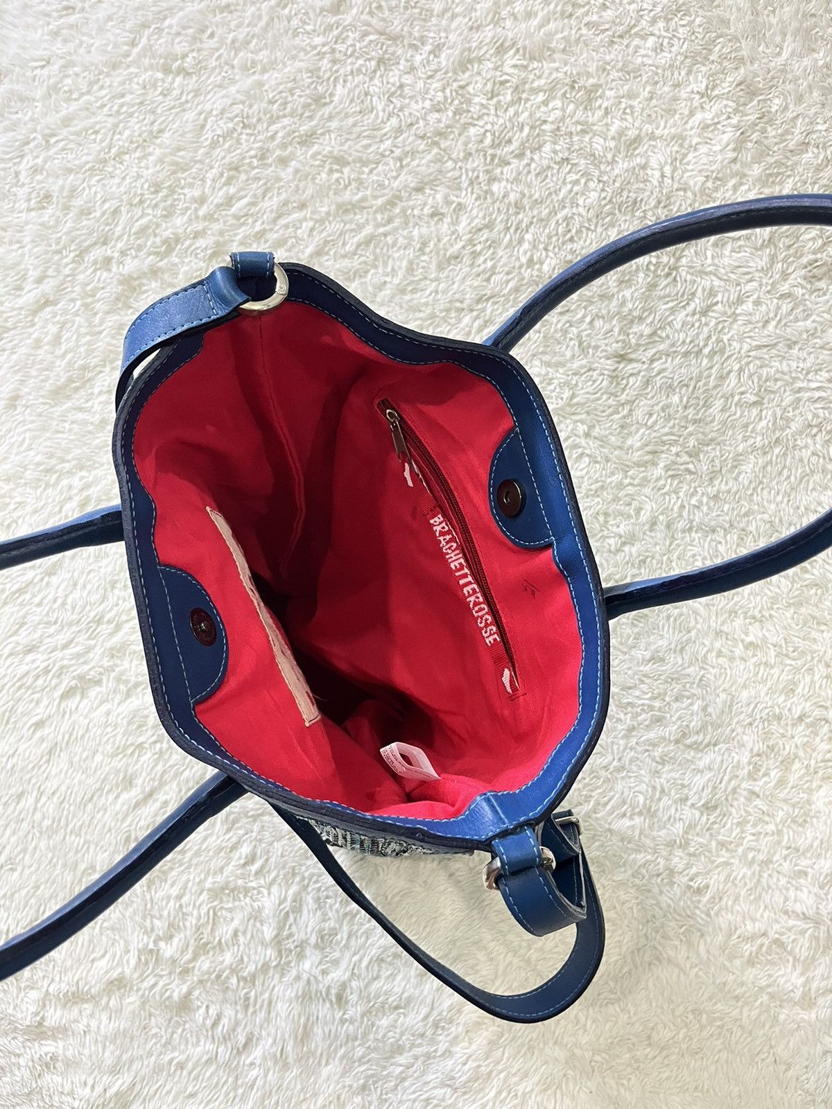 Japanese Brand × Leather braghetterosse "discontinued model" recycled sling tote bag Size ONE SIZE - 11 Thumbnail