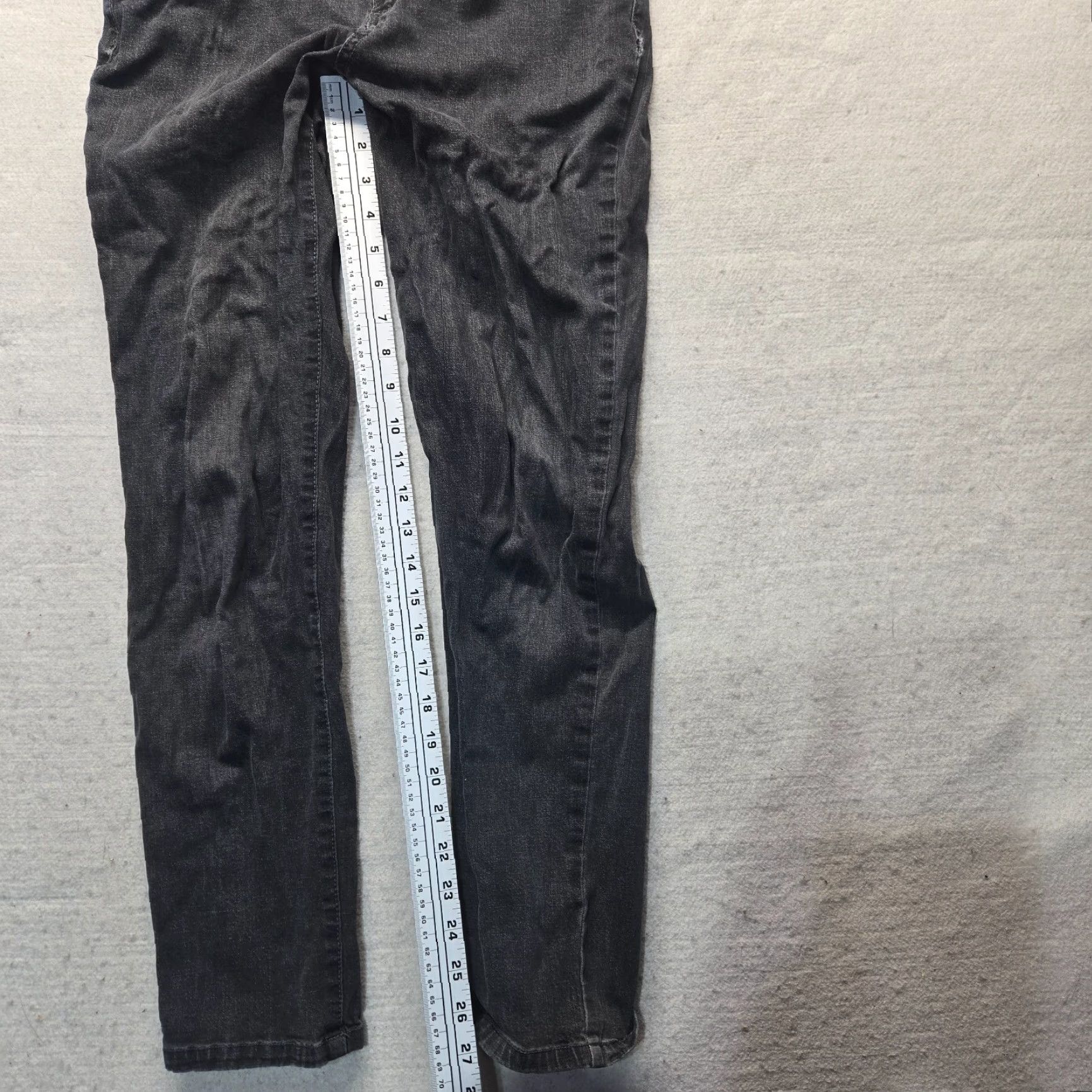 Denime Mandolinoblu Black Jean Denim Pants Adult Women's Size 10 Size 32" / US 10 / IT 46 - 6 Thumbnail