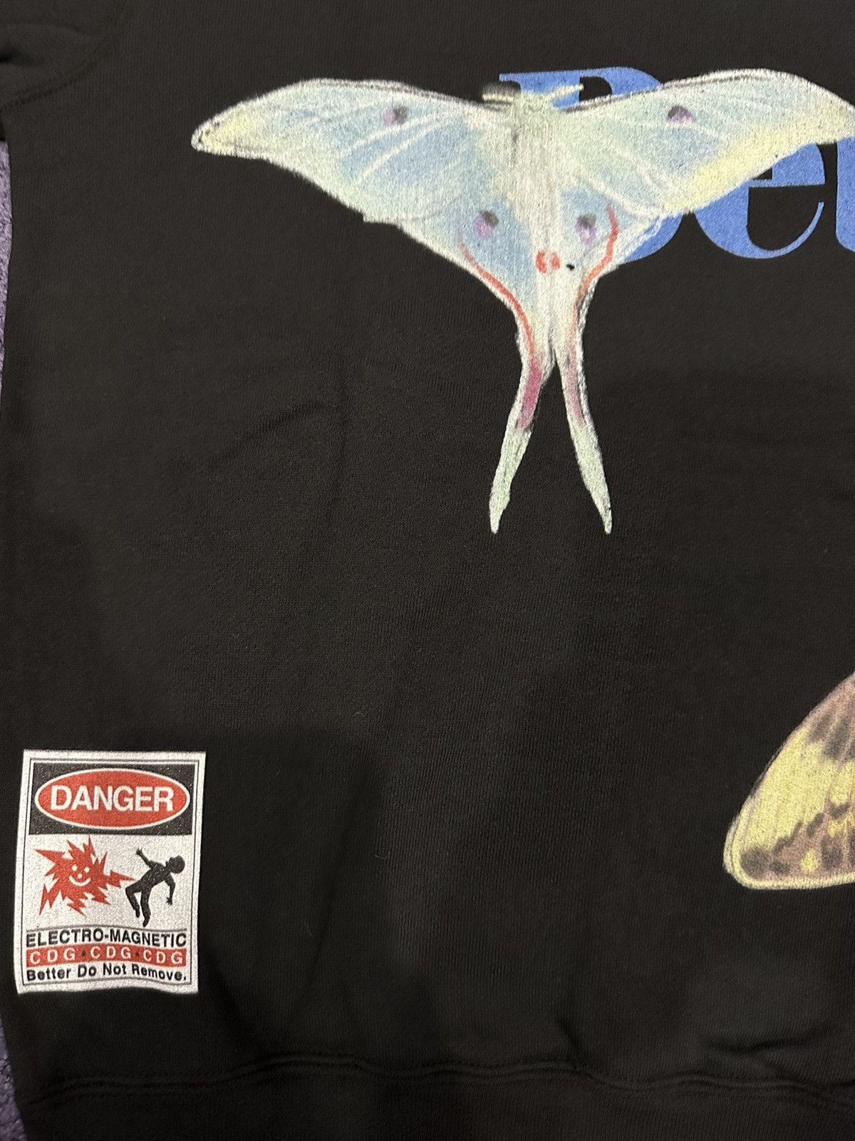 CDG by Comme des Garcons CDG x Better Butterfly Hoodie Size US S / EU 44-46 / 1 - 6 Thumbnail