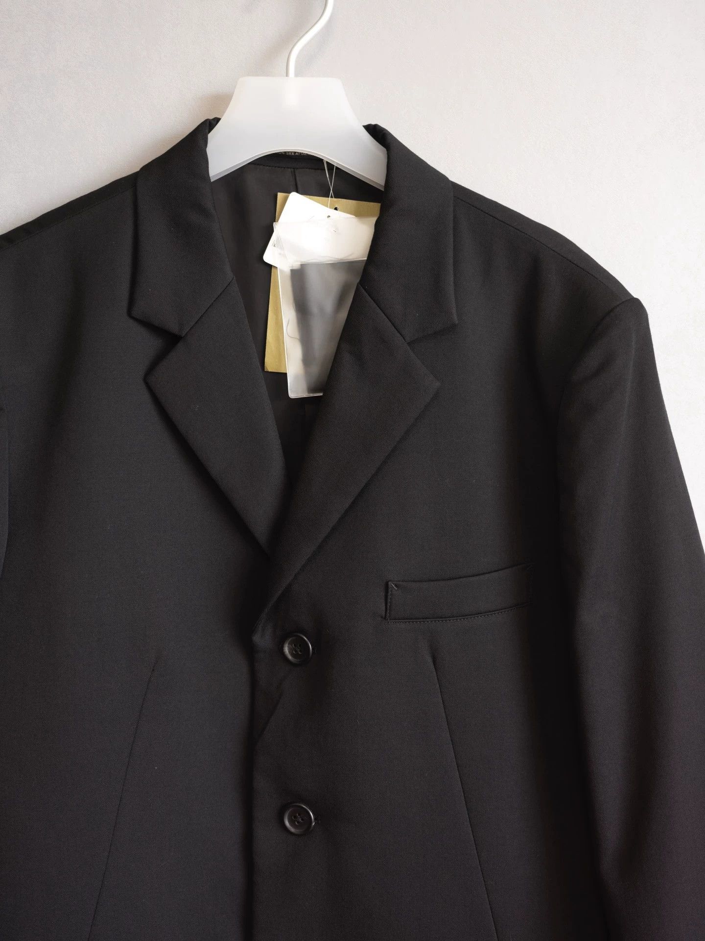 Yohji Yamamoto Yohji Yamamoto 22AW Butterfly Hand Wool Jacket 4 New (S) Size US XL / EU 56 / 4 - 6 Thumbnail