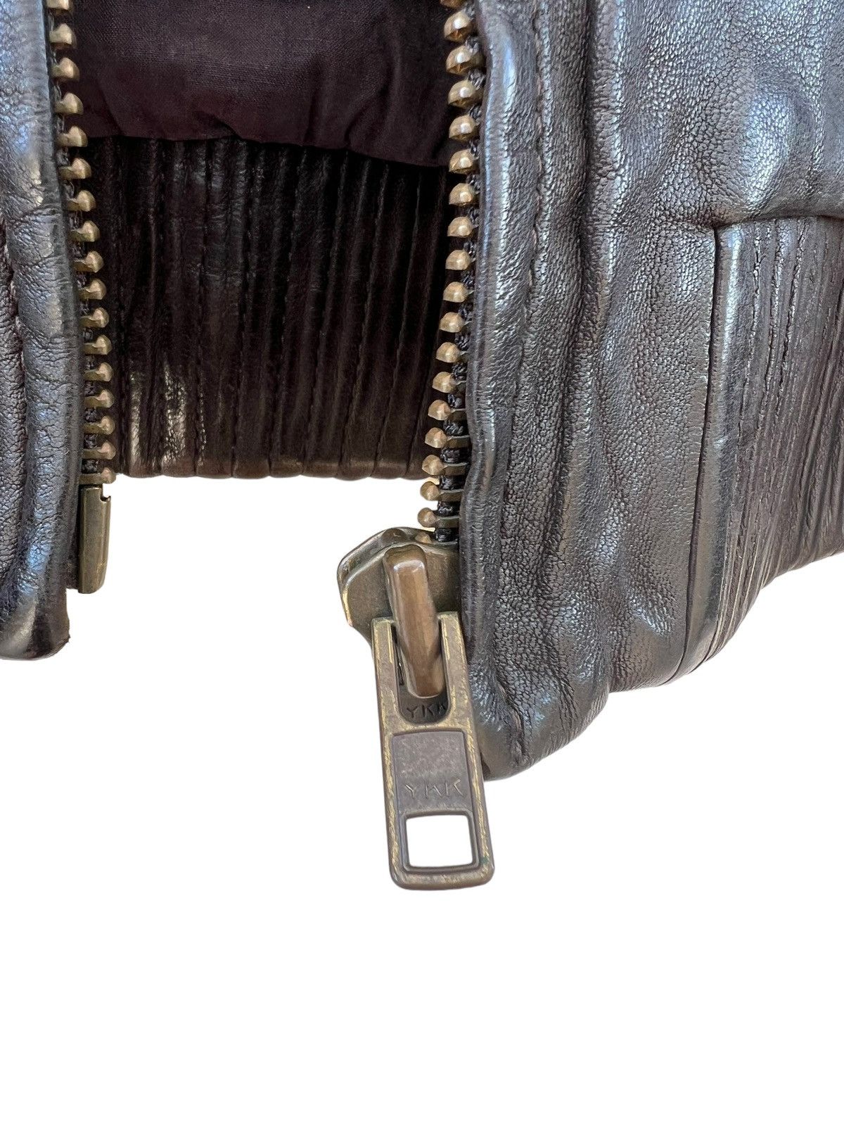 Allsaints SS 08 AllSaints Spitalfields Patina Leather Snitch Jacket Size US M / EU 48-50 / 2 - 16 Thumbnail