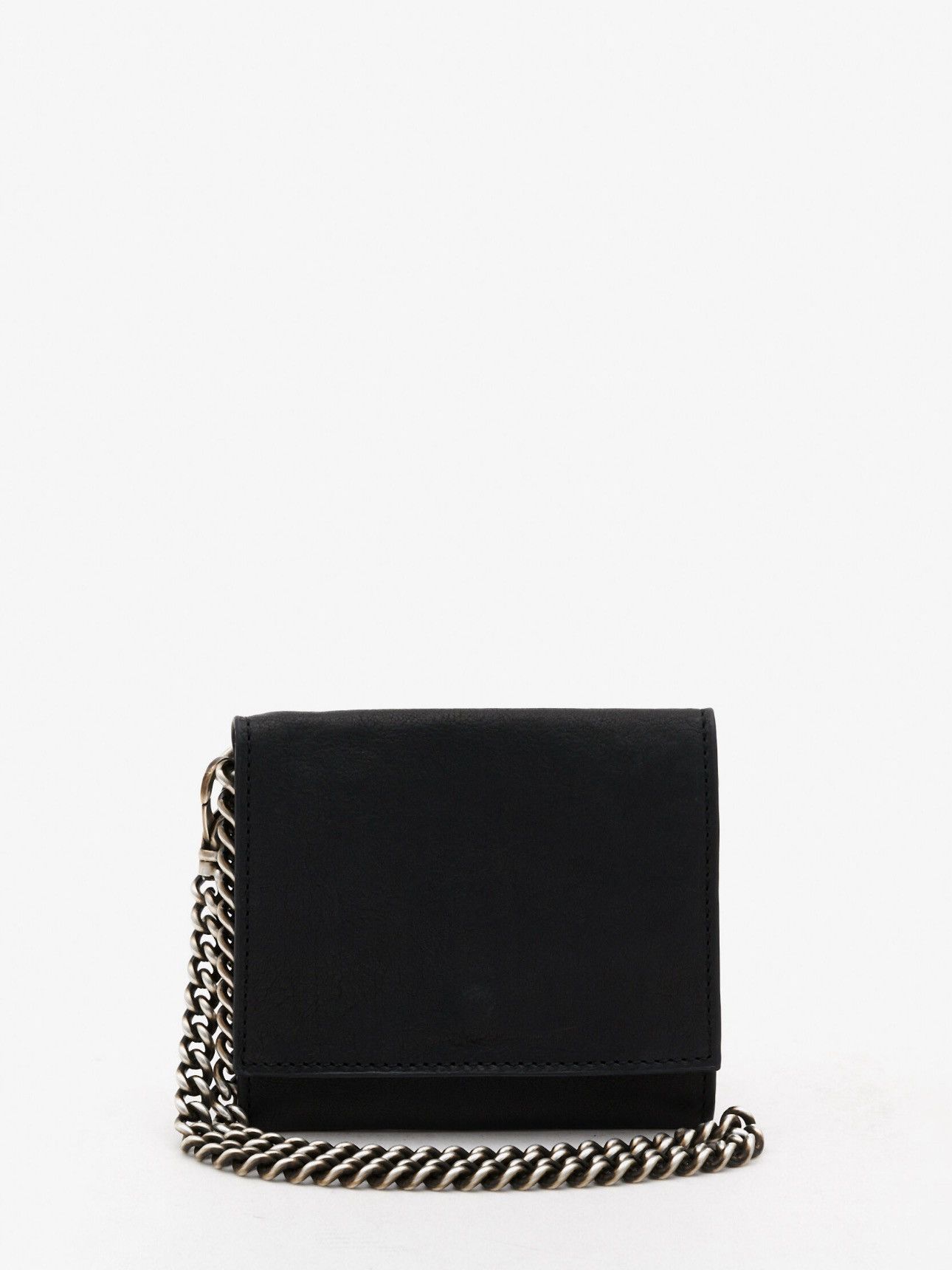 Ann Demeulemeester Last Ann Demeulemeester Black Chain Leather Wallet Size ONE SIZE - 2 Thumbnail