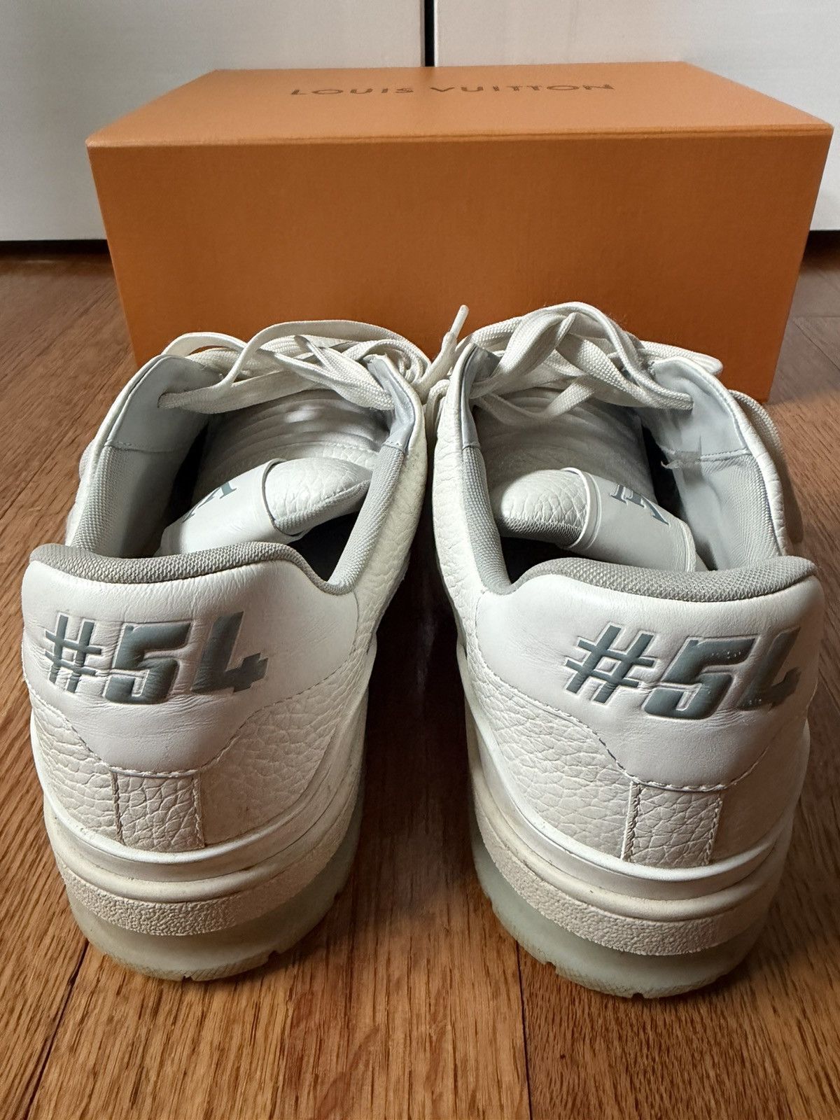 Louis Vuitton Louis Vuitton Trainers White Size US 12 / EU 45 - 4 Thumbnail