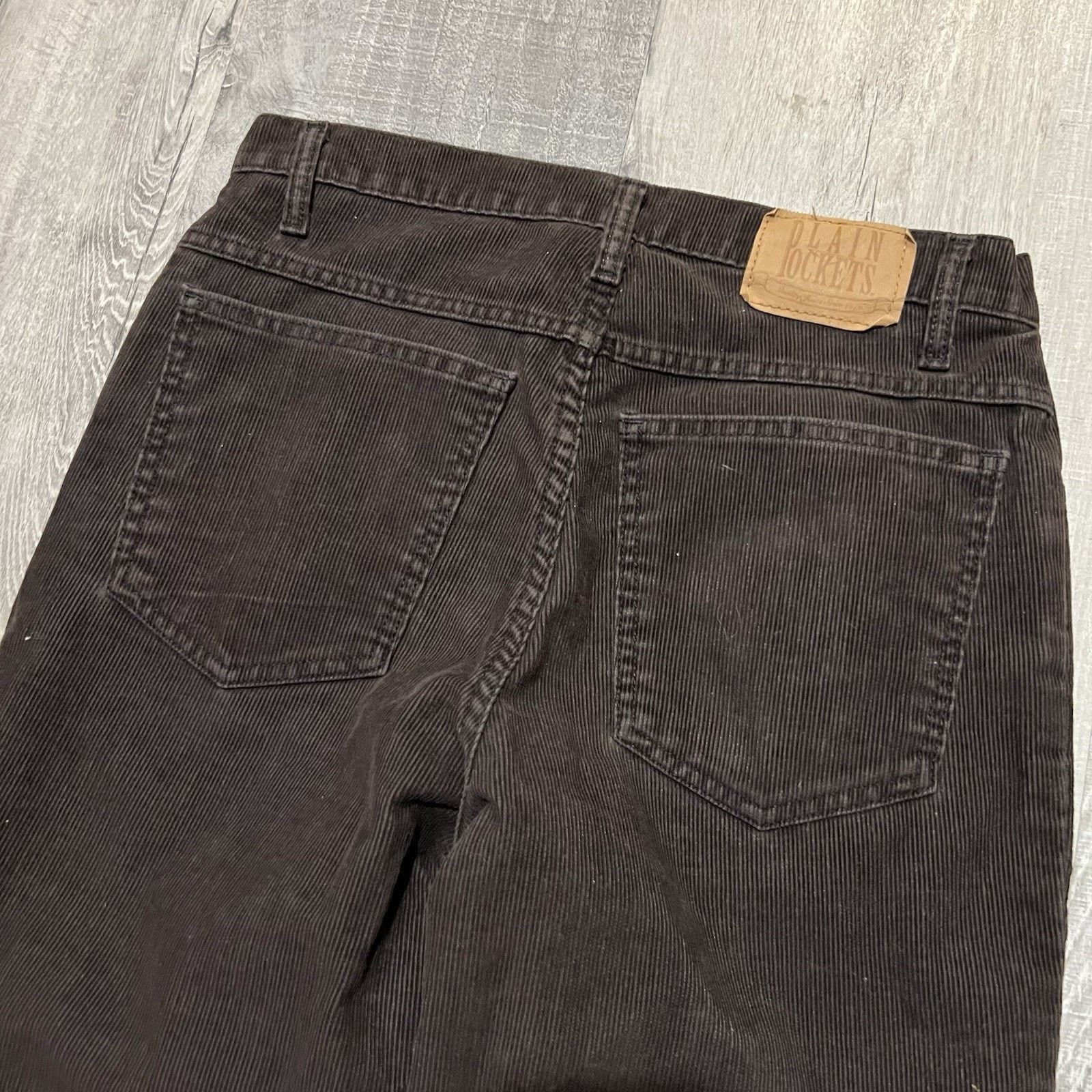 Vintage VTG 1980s Brown Corduroy Straight Leg Cord Pants Fit Men 30 Size US 32 / EU 48 - 5 Thumbnail