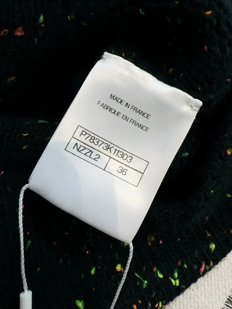 Chanel Chanel 24K autumn and winter black colorful spotted star-k Size XS / US 0-2 / IT 36-38 - 7 Thumbnail