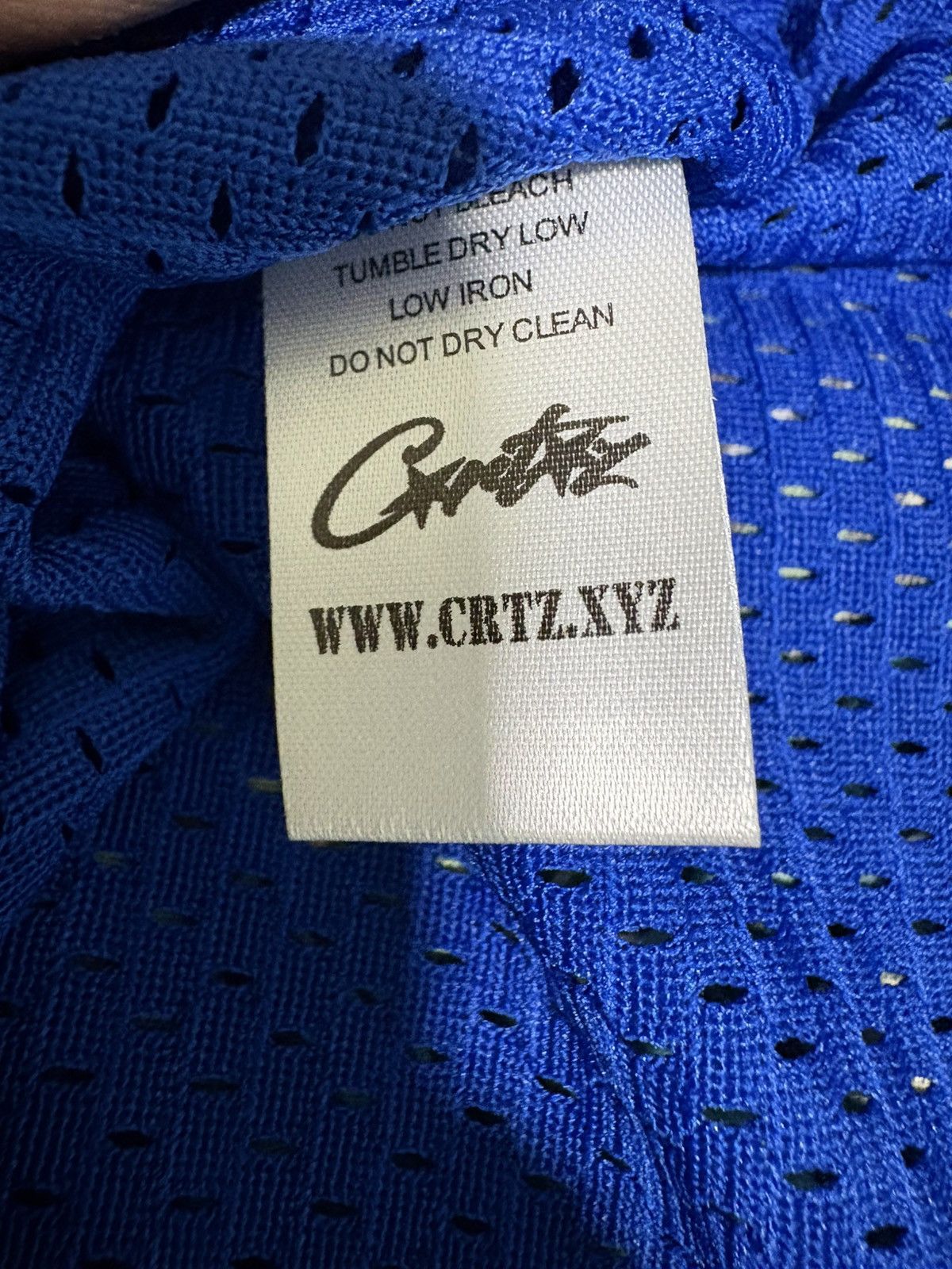 Corteiz Stencil Camo bbal jersey [royal blue] Size US L / EU 52-54 / 3 - 3 Thumbnail