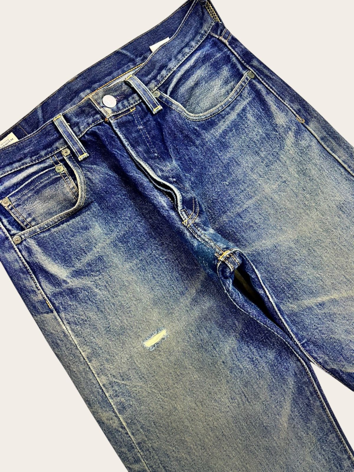 Levi's 90s Levis Lot 501 Big E Selvedge Jeans Size US 30 / EU 46 - 4 Thumbnail