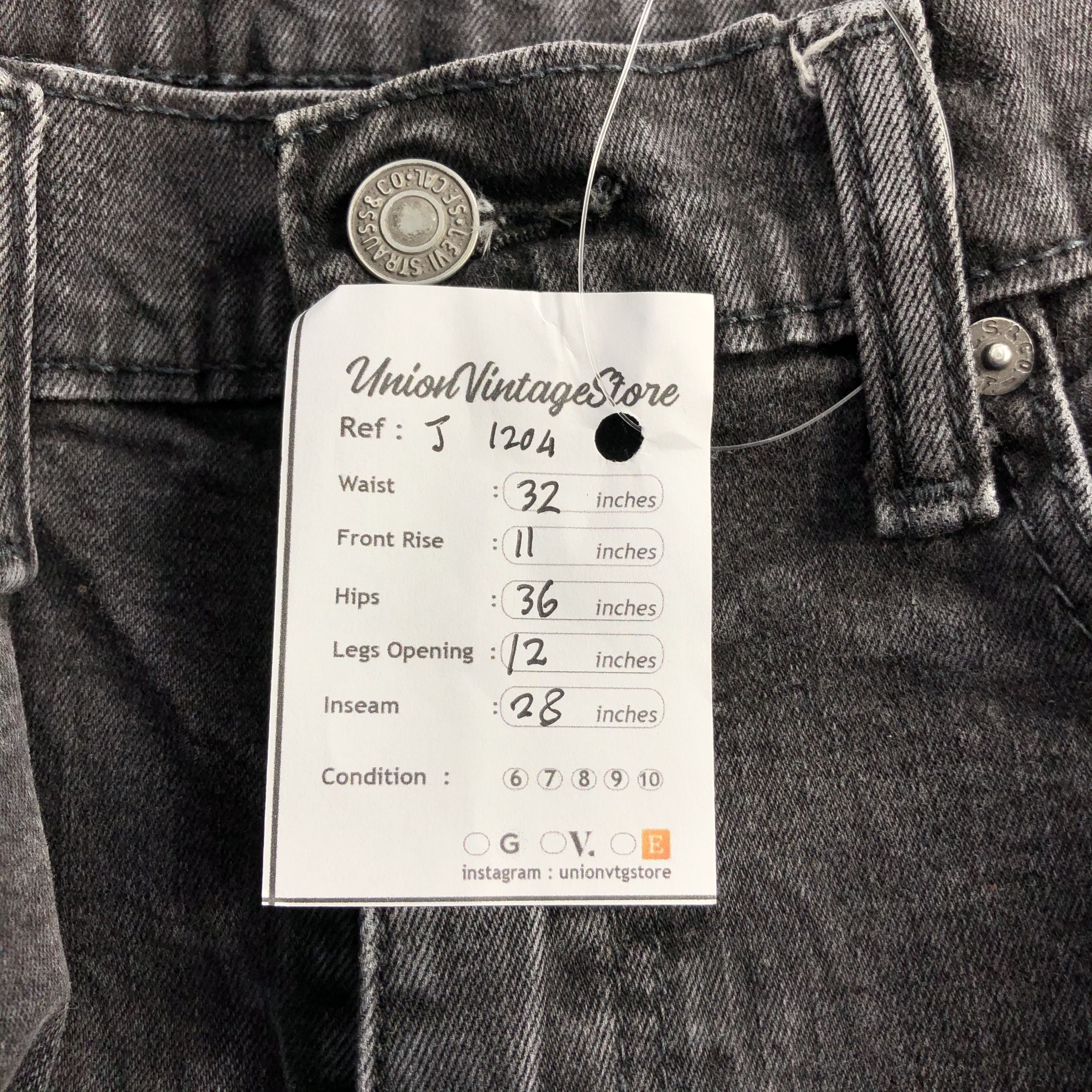 Levi's Vintage Distress Levis 502 Earth Tone Jeans-J1204 Size US 32 / EU 48 - 13 Thumbnail