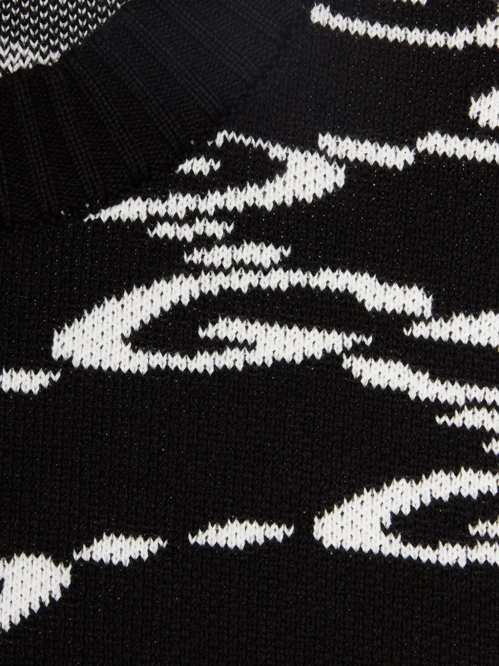 Gucci o1s1wg110225 Wavy GG Cotton Piqué Sweater in Black & White Size US S / EU 44-46 / 1 - 5 Thumbnail