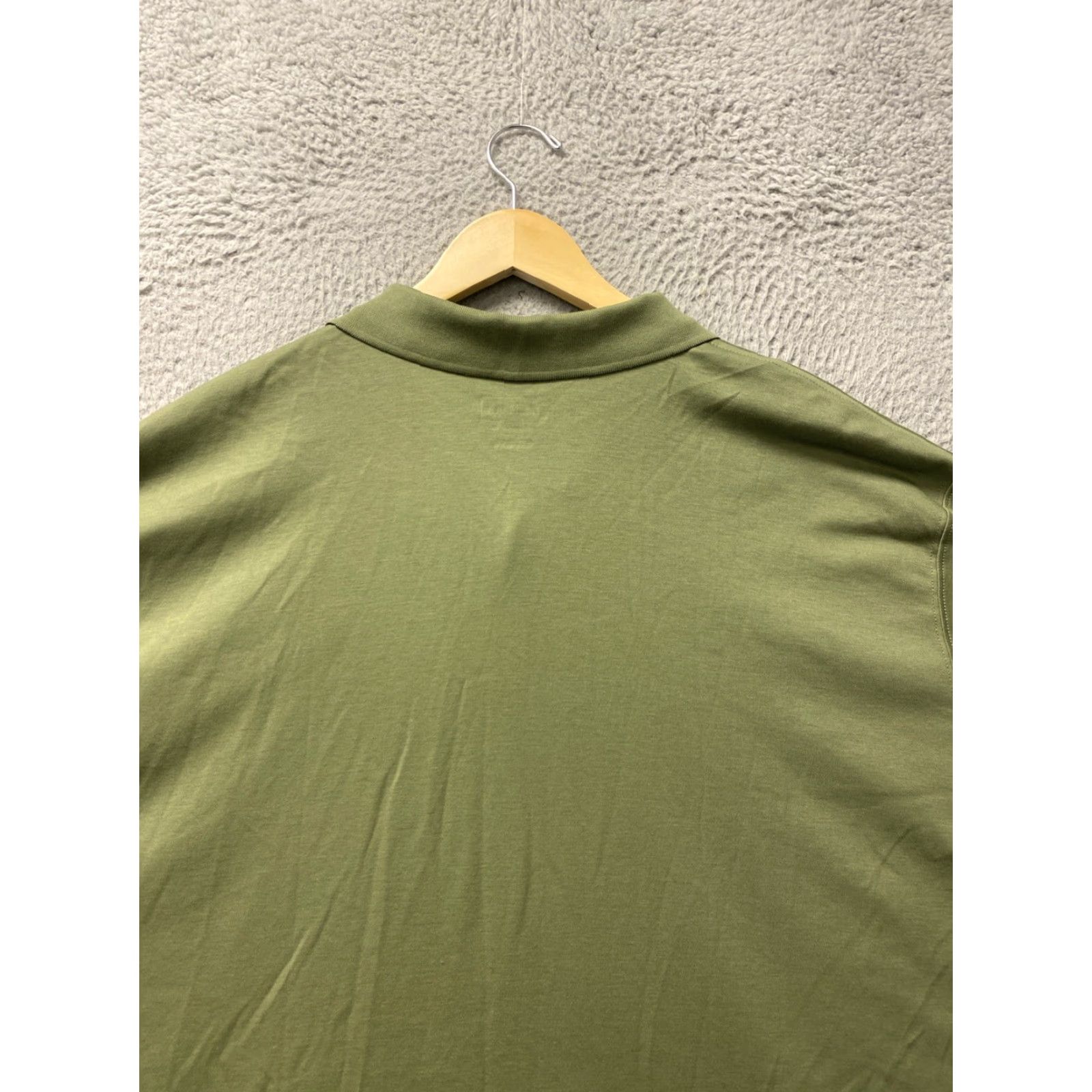 Vintage VINTAGE L.L. Bean Mens Large Olive Knit Polo Shirt Short Sleeve Casual Outdoor Preppy 2XL Size US XXL / EU 58 / 5 - 8 Thumbnail
