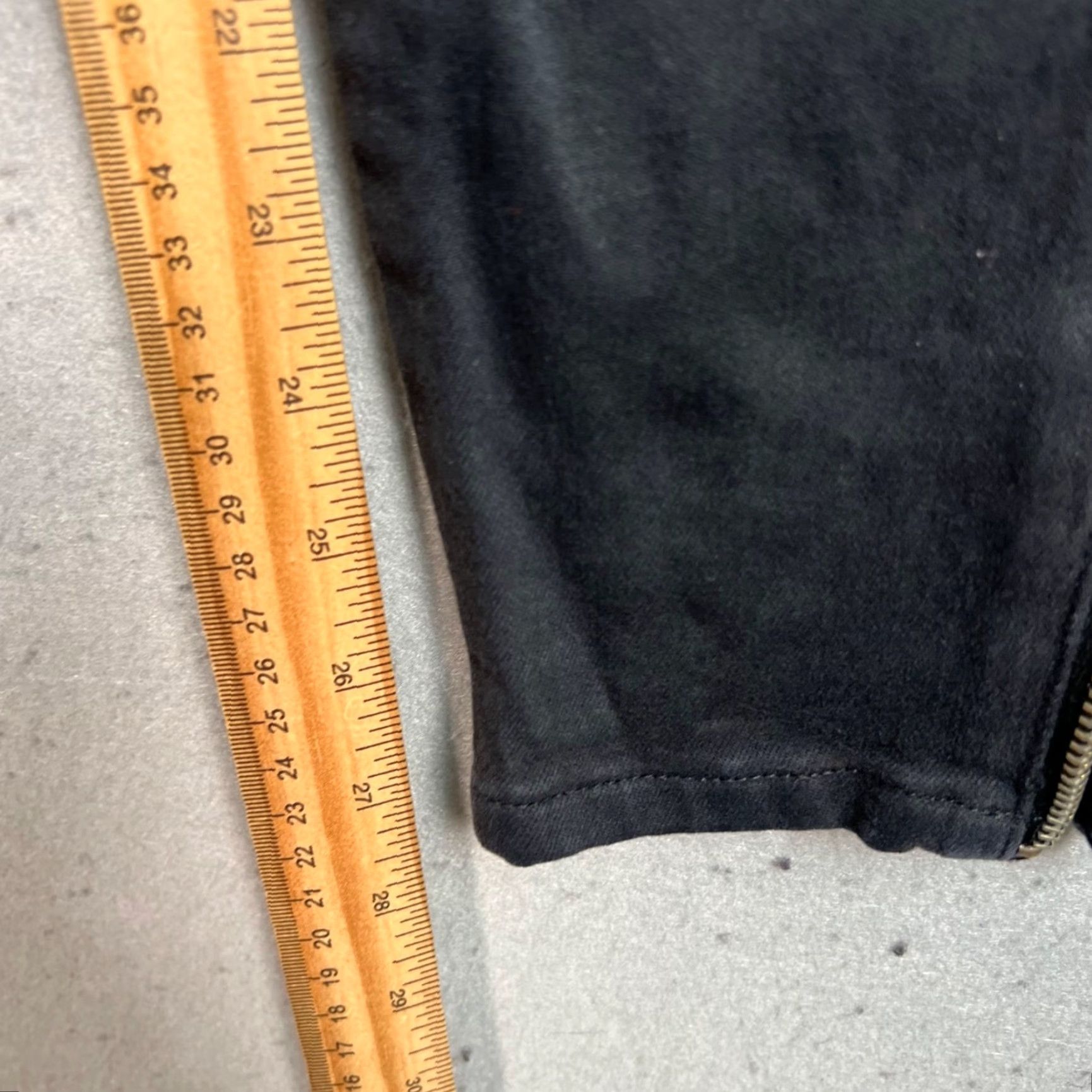 Allsaints AllSaints Womens 30 Gwen Skinny Cargo Jeans Black Cotton Blend Pants Size 30" / US 8 / IT 44 - 7 Thumbnail