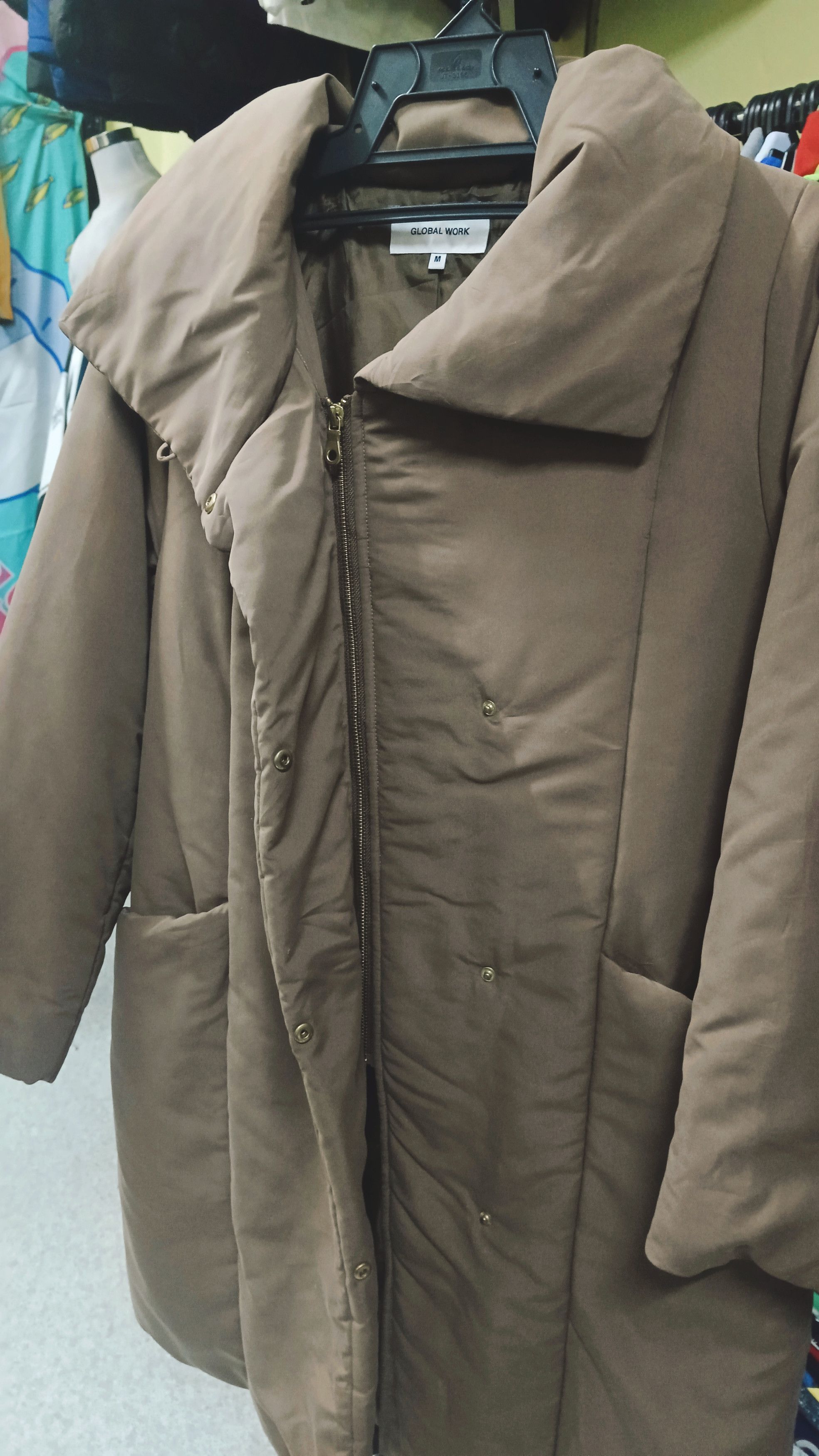 Global Work × Japanese Brand Rare Global Work Long Puffer Jacket Size M / US 6-8 / IT 42-44 - 3 Thumbnail