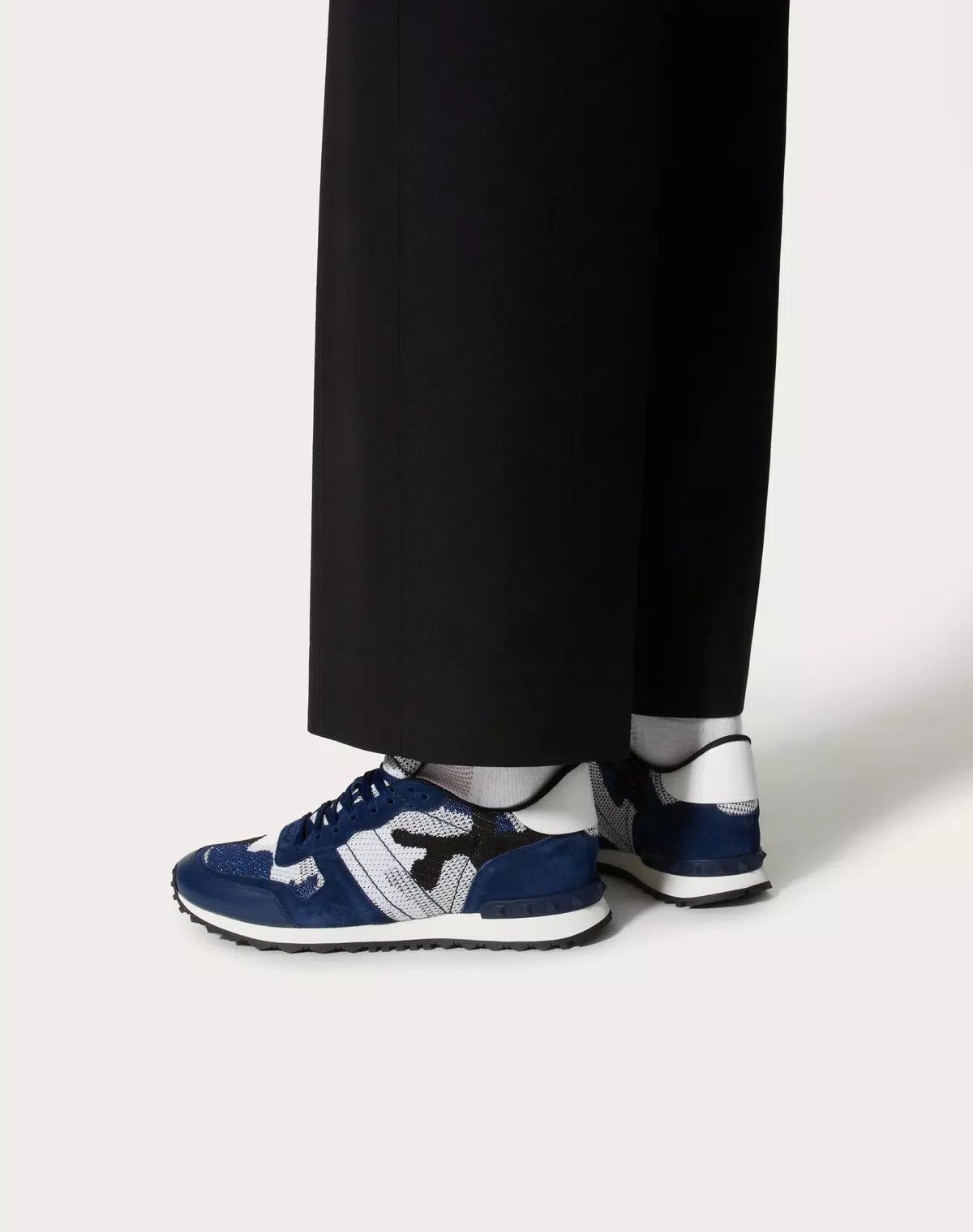 Valentino oc11z0625 Mesh Fabric Rockrunner Sneaker in Multicolor Size US 13 / EU 46 - 6 Thumbnail