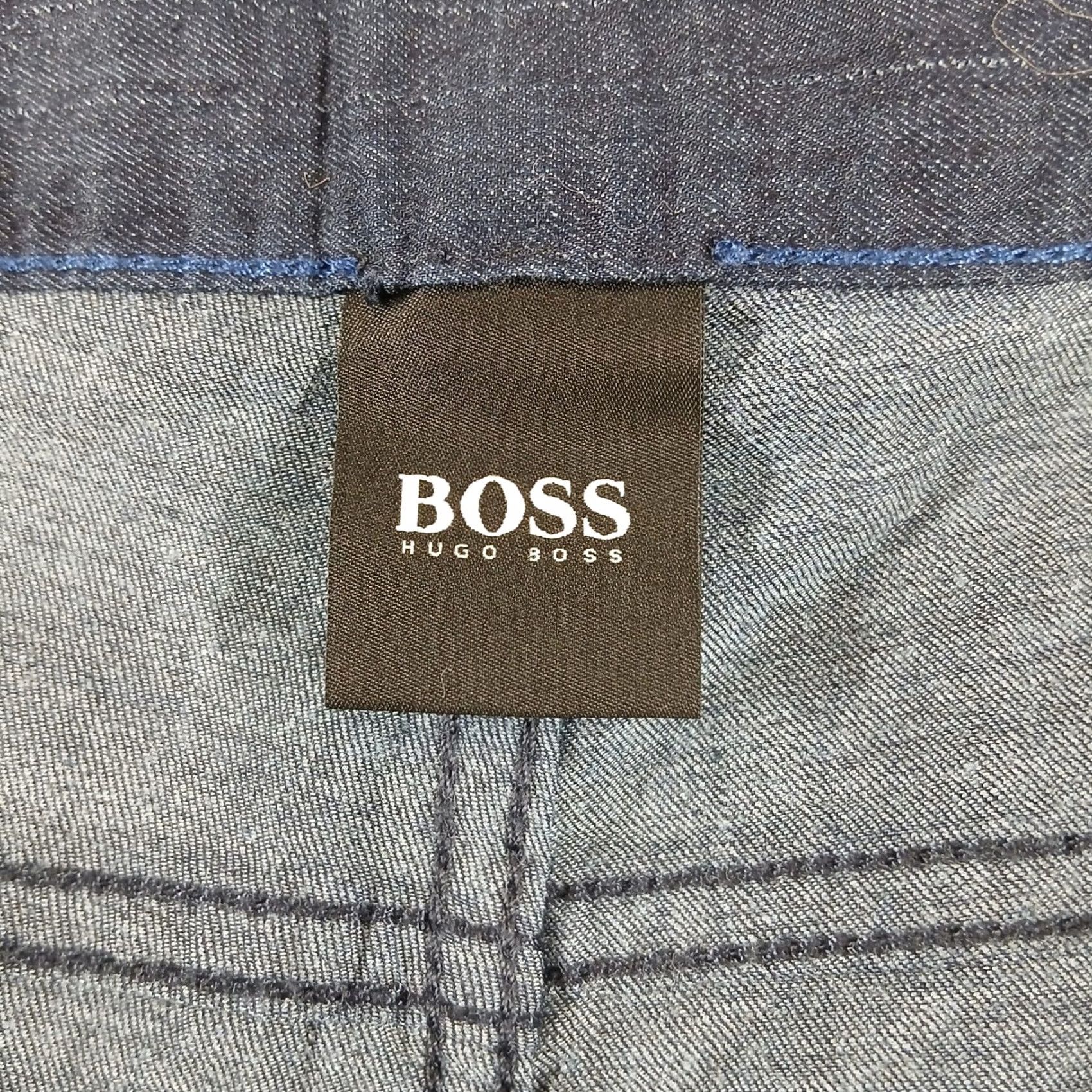 Hugo Boss Hugo Boss Denim Pants Mens Size 38R Dark Indigo Lightweight 5-Pocket Size US 38 / EU 54 - 4 Thumbnail