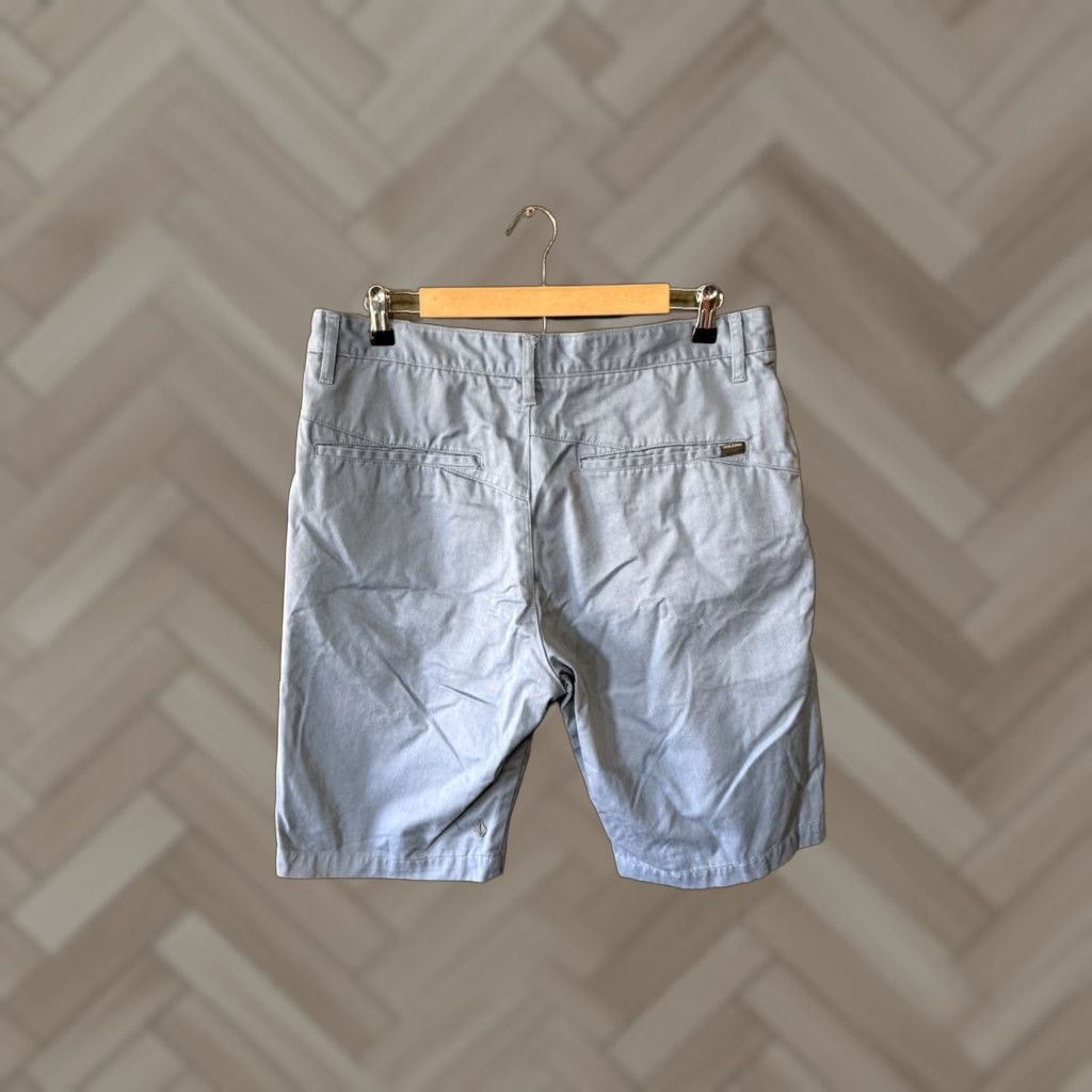Volcom Volcom Mens Blue Chino Shorts Size 34 Size US 34 / EU 50 - 1 Thumbnail