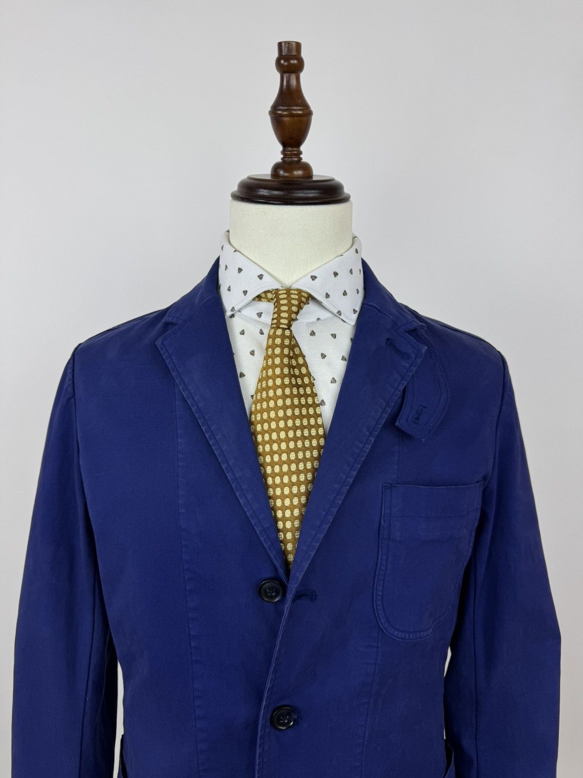 Scotch & Soda Scotch Soda B30 blazer workwear Marine sports Navy jacket Size 38R - 3 Thumbnail