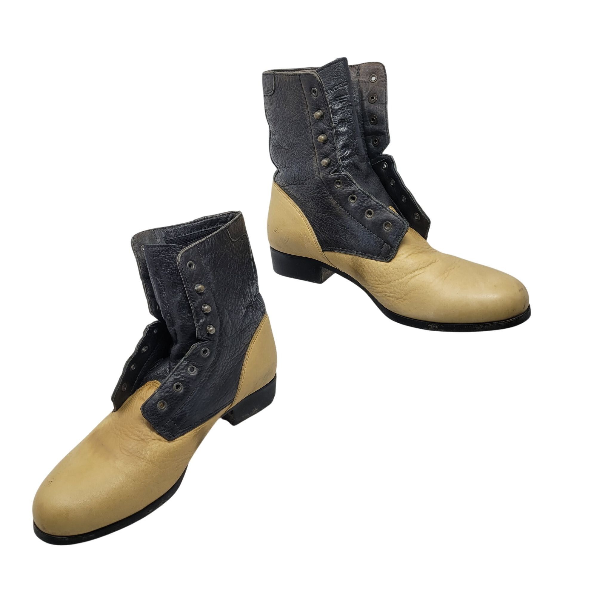 Ariat Ariat Womens Western Leather Ankle Boots 11 Color Blocked B Size US 11 / IT 41 - 17 Thumbnail