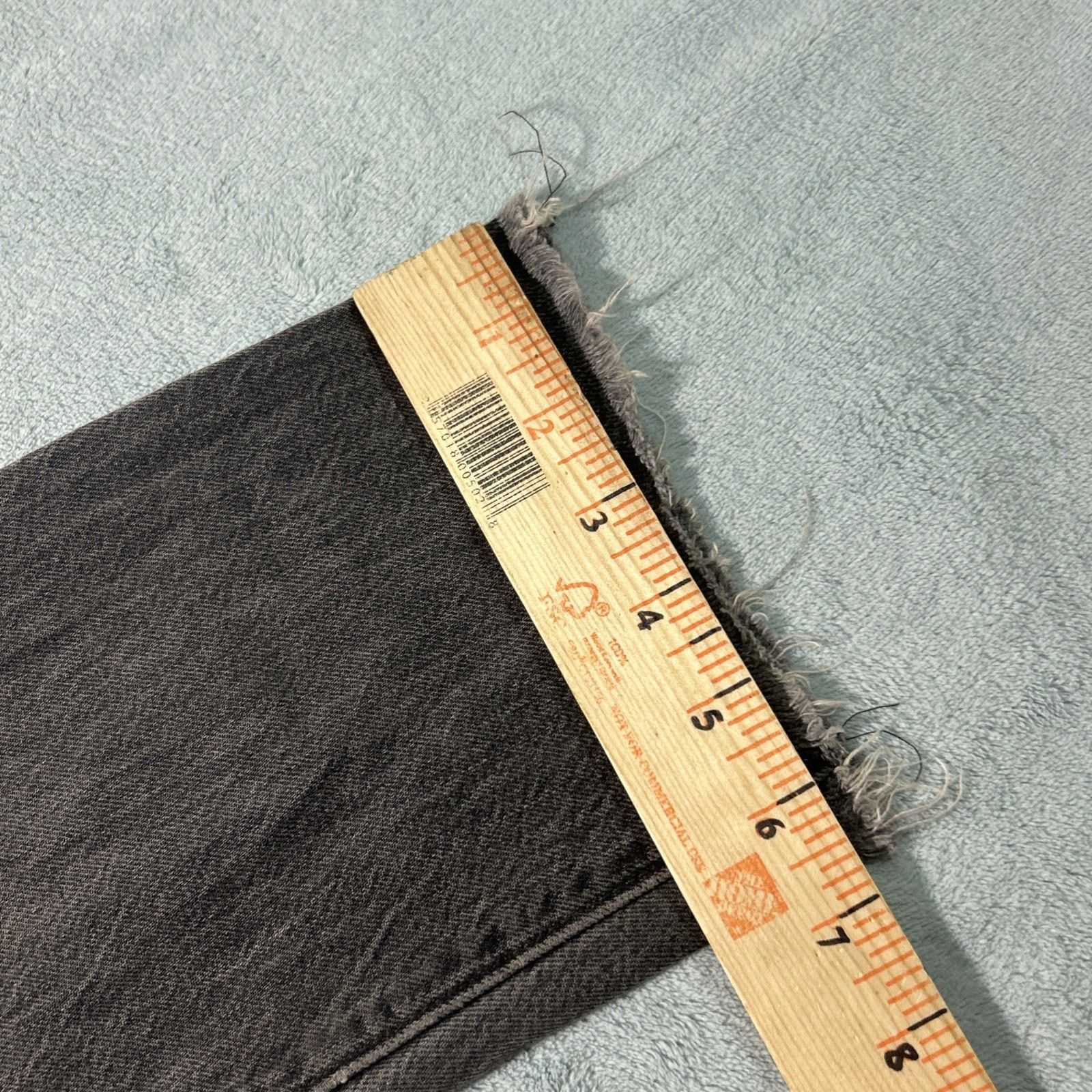 Levi's Levis 501 Straight Jeans Women 32x25 Raw Hem Hamilton Button Size 32" / US 10 / IT 46 - 19 Thumbnail