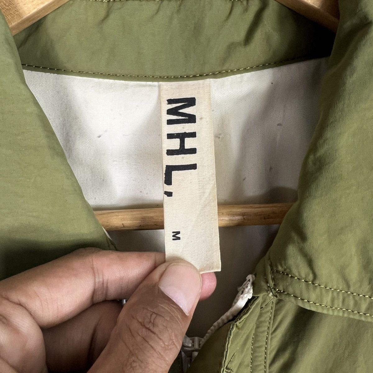 Margaret Howell 💥 MHL MARGARET HOWELL N-1 MILITARY STYLE JACKET Size US M / EU 48-50 / 2 - 14 Thumbnail