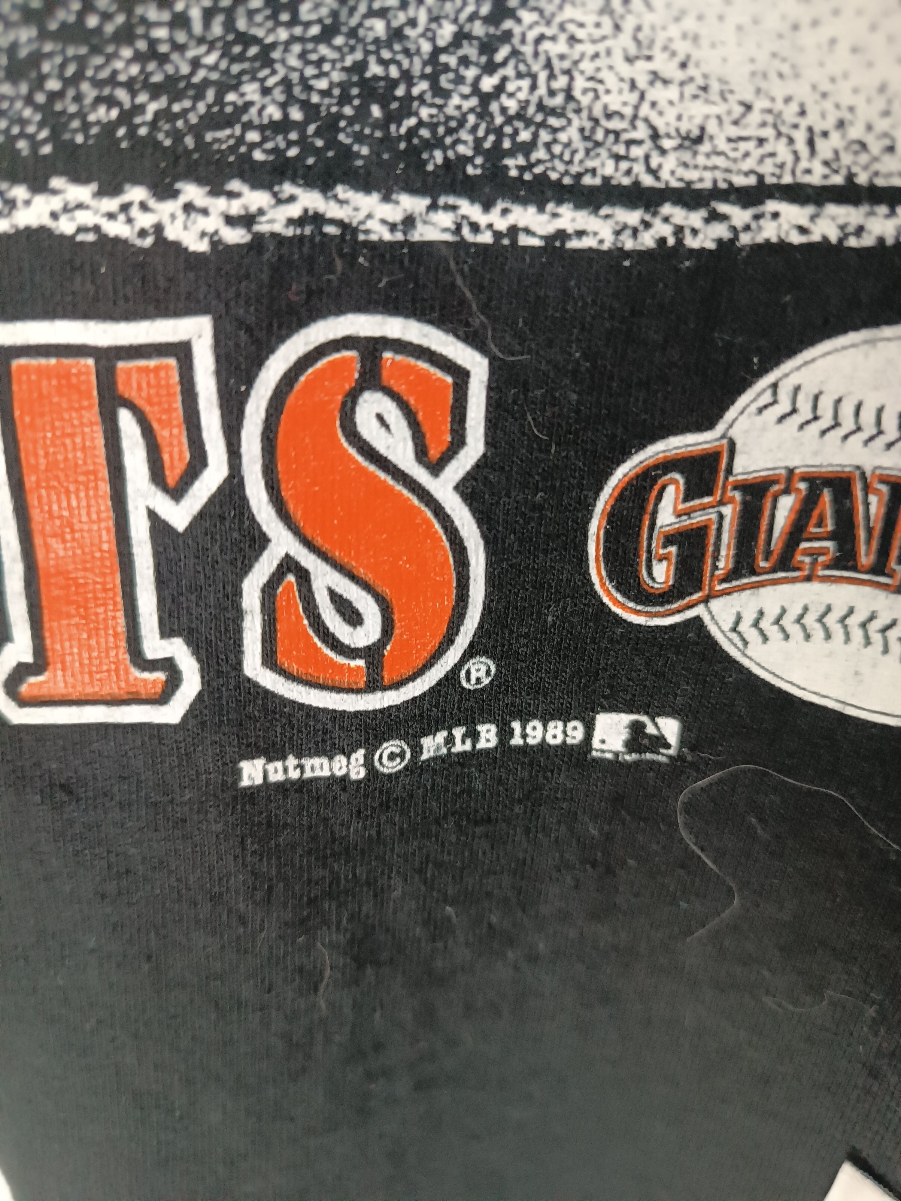 MLB VTG '89 SAN FRANSCISCO GIANTS LEGENDS MLB 49ERS VERY RARE TS Size US M / EU 48-50 / 2 - 9 Thumbnail