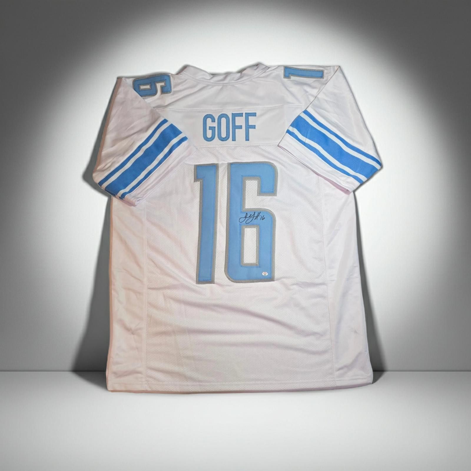 Other Jared Goff Detroit Lions Signed football jersey COA (XL) Size ONE SIZE - 1 Thumbnail