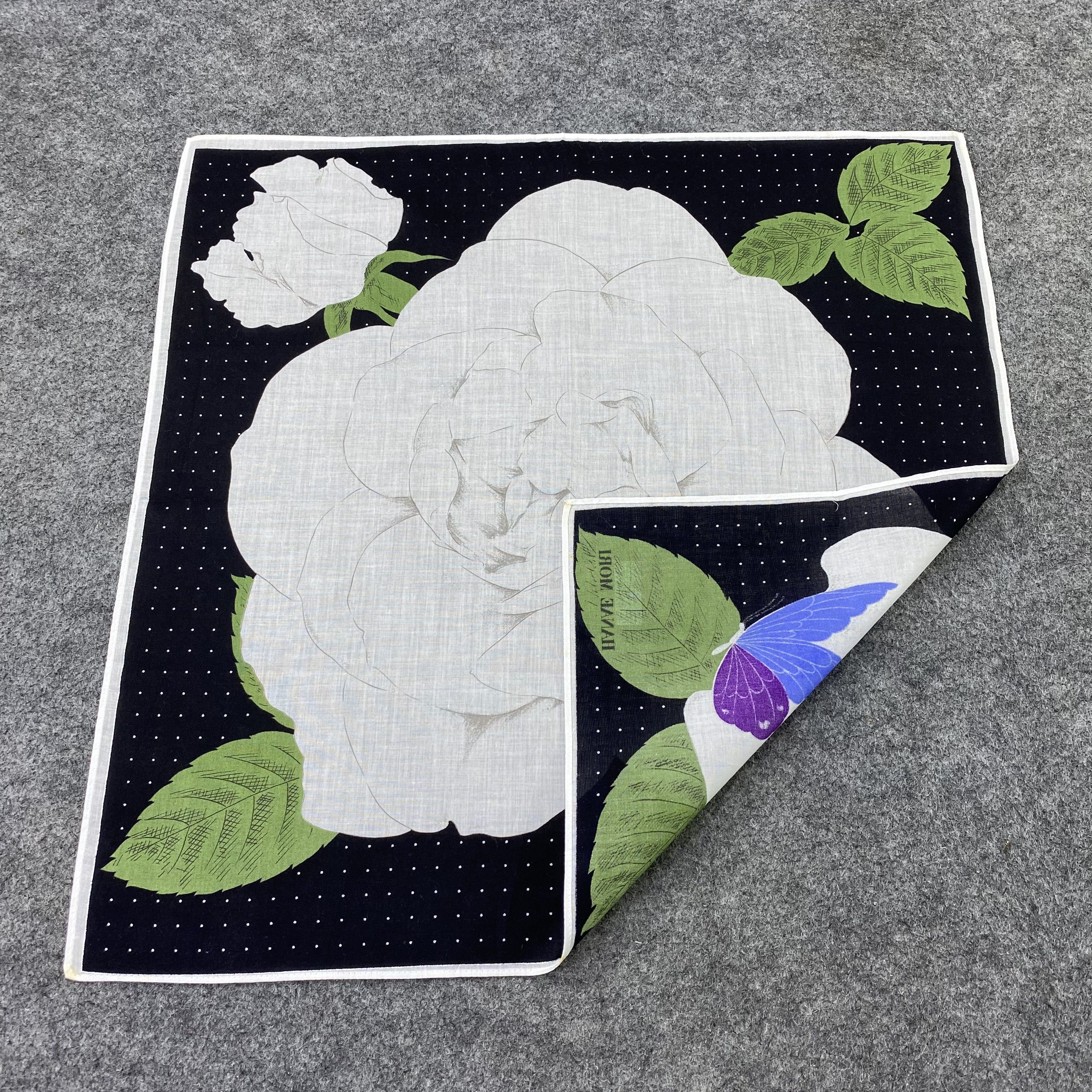 Hanae Mori Hanae Mori Handkerchief / Bandana / Neckerchief-B1501 Size ONE SIZE - 5 Thumbnail