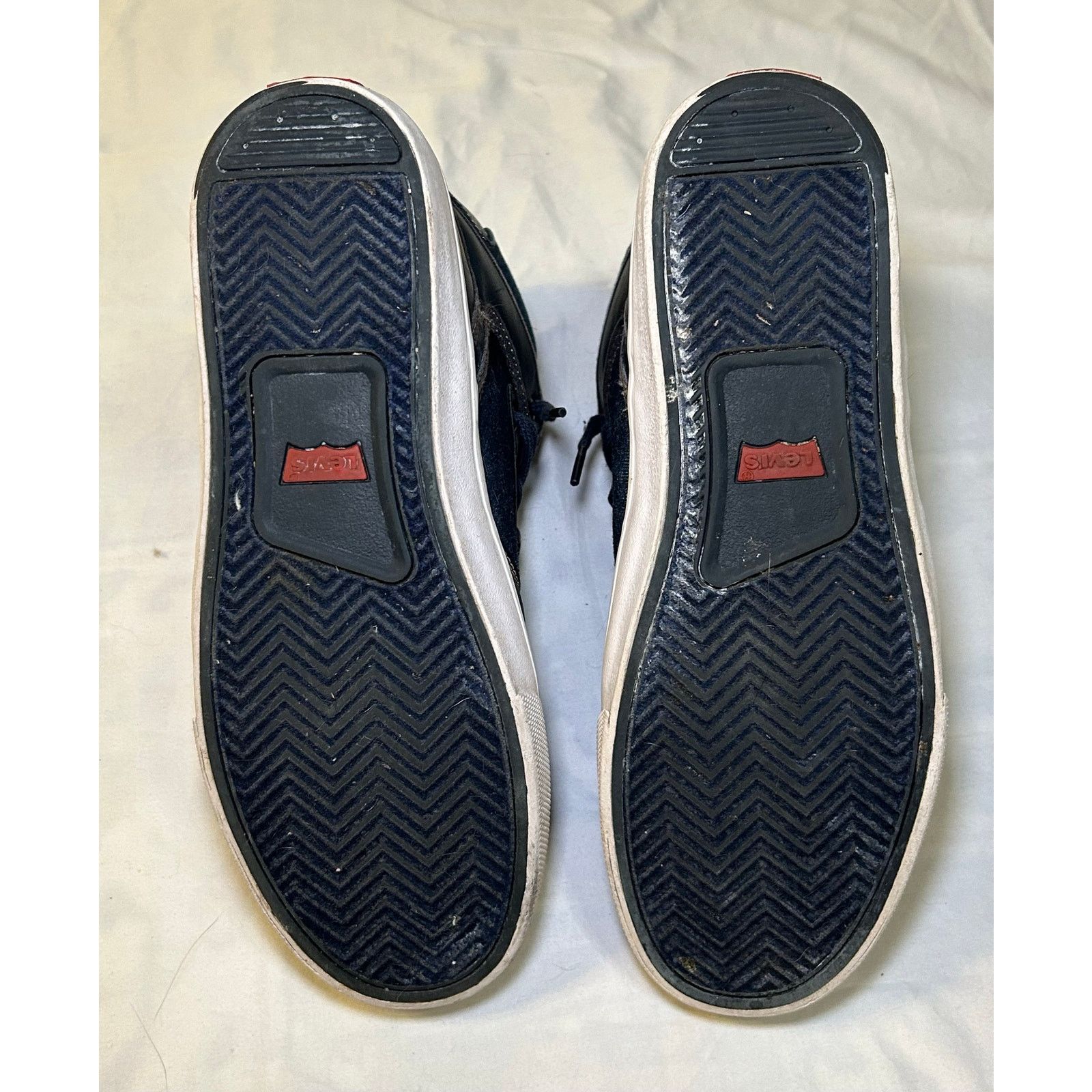 Levi's Vintage Levi Men’s Denim High Top Sneakers US Size 8 Size US 8 / EU 41 - 6 Thumbnail