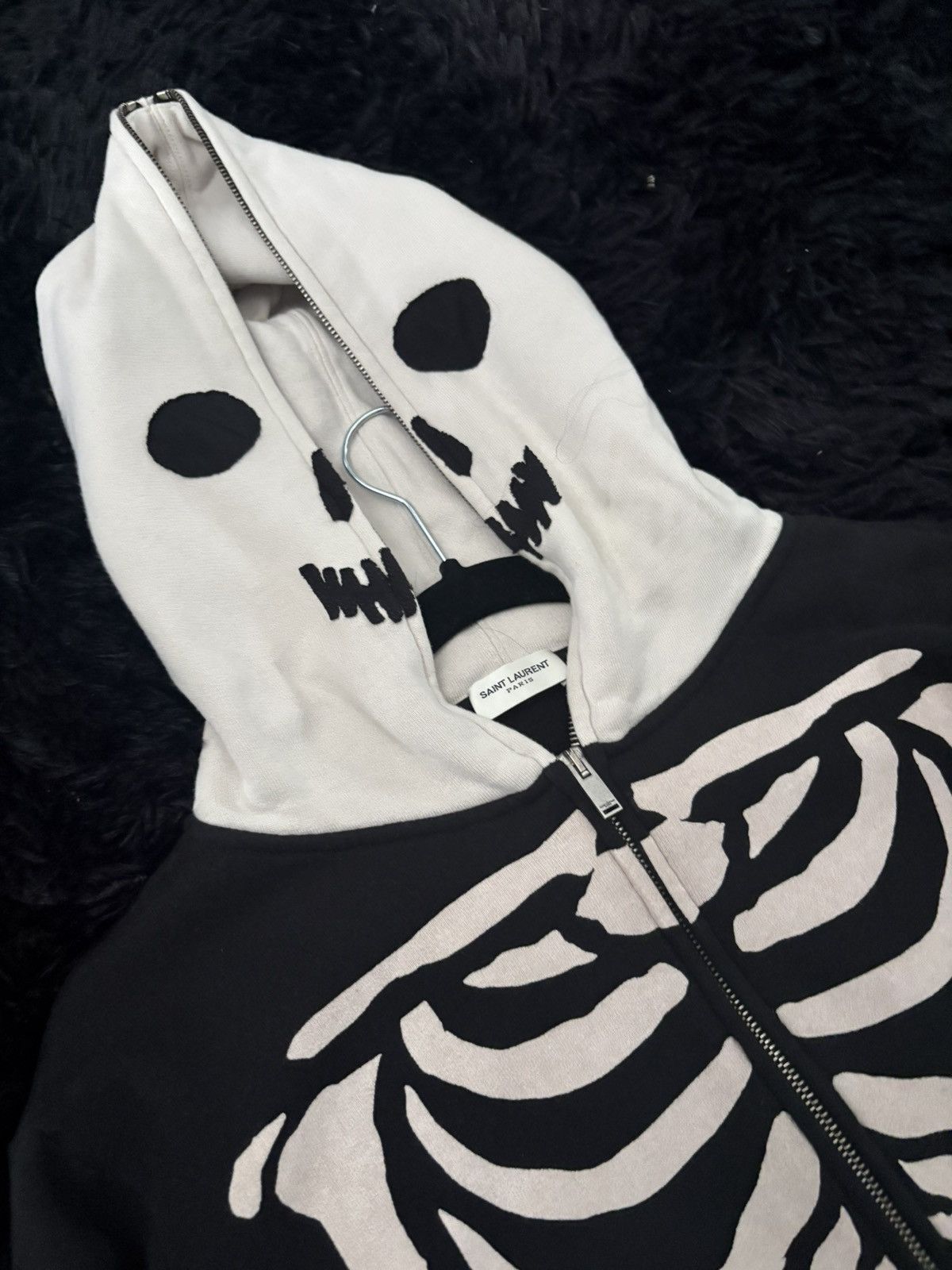 Saint Laurent Paris Saint Laurent RARE skeleton full zip Beverly Hills exclusive Size US XS / EU 42 / 0 - 2 Thumbnail