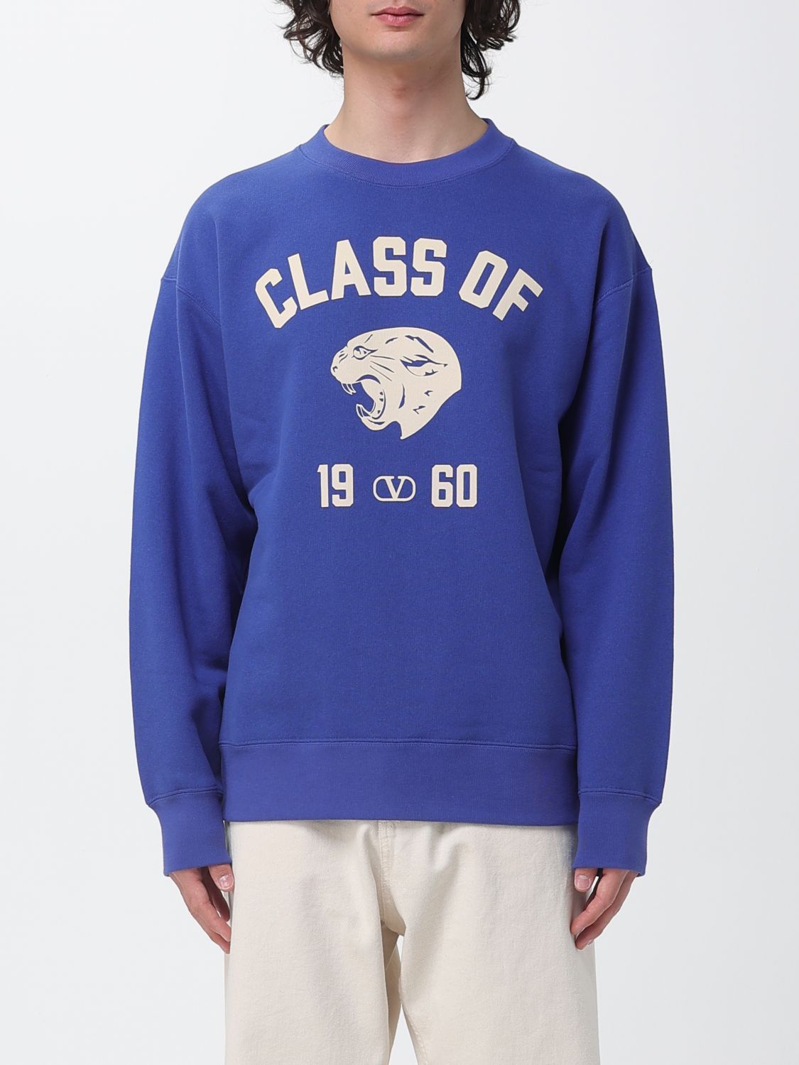 Valentino Valentino Sweatshirt Men Blue Size US L / EU 52-54 / 3 - 1 Thumbnail