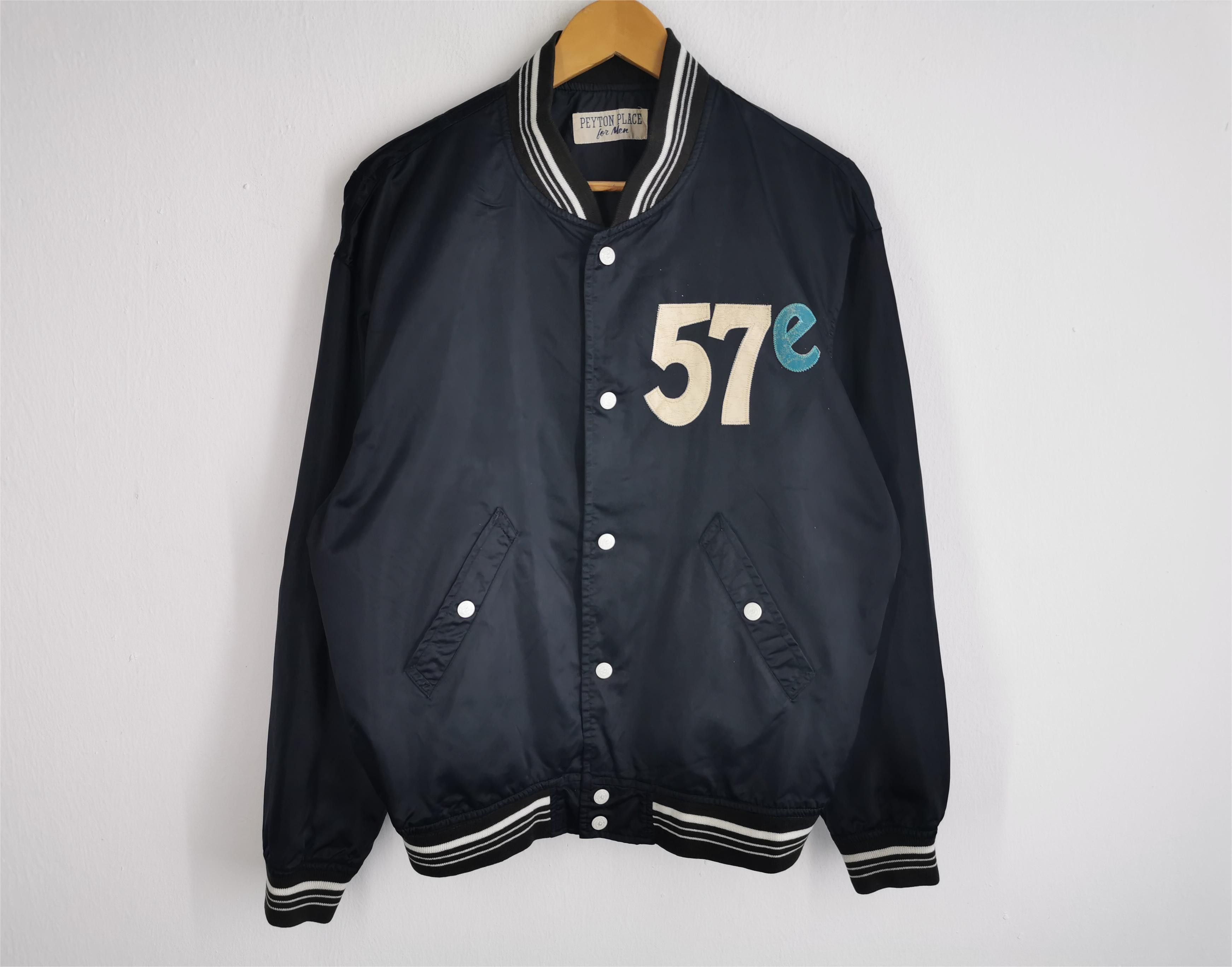 PPFM Vintage 90's PPFM 57e Varsity Nylon Jacket Size M Size US M / EU 48-50 / 2 - 2 Thumbnail