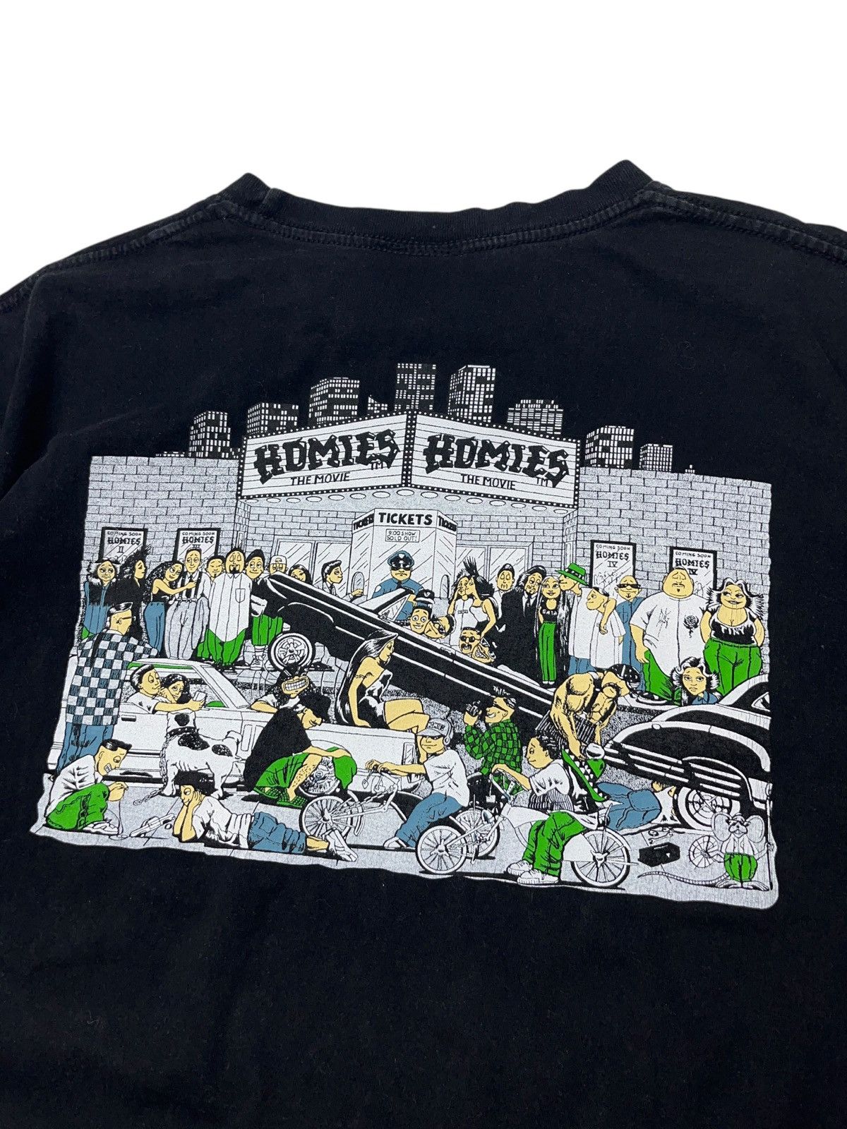Homies Vintage Homies The Movie David Gonzales DGA Lowrider Shirt Size US XL / EU 56 / 4 - 10 Thumbnail